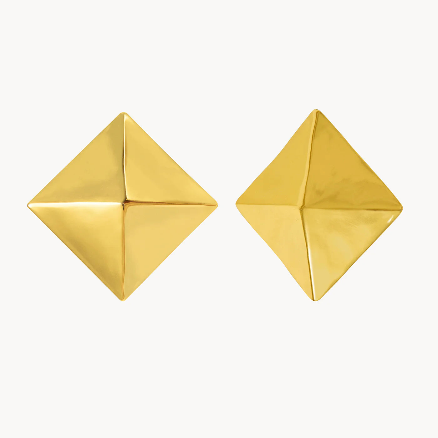 Cairo gold earrings