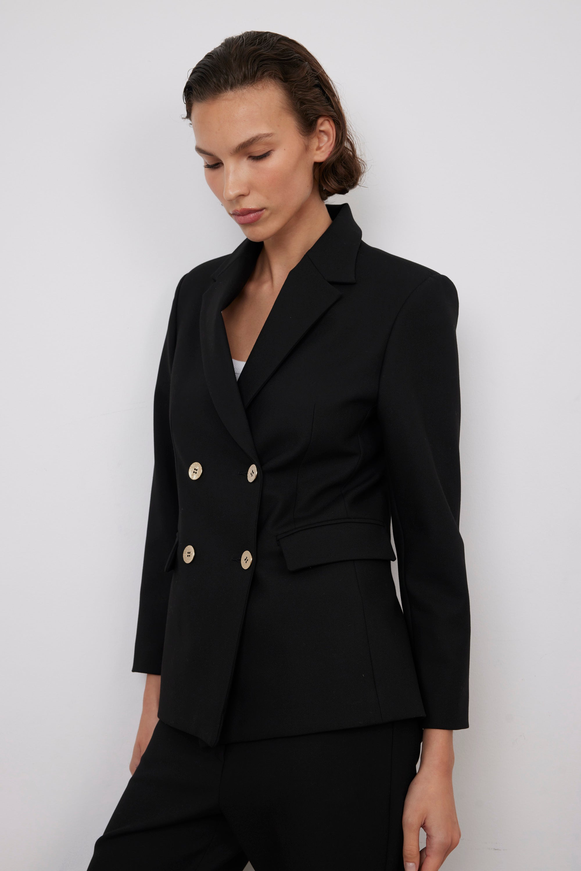 Lily Black Blazer FW25