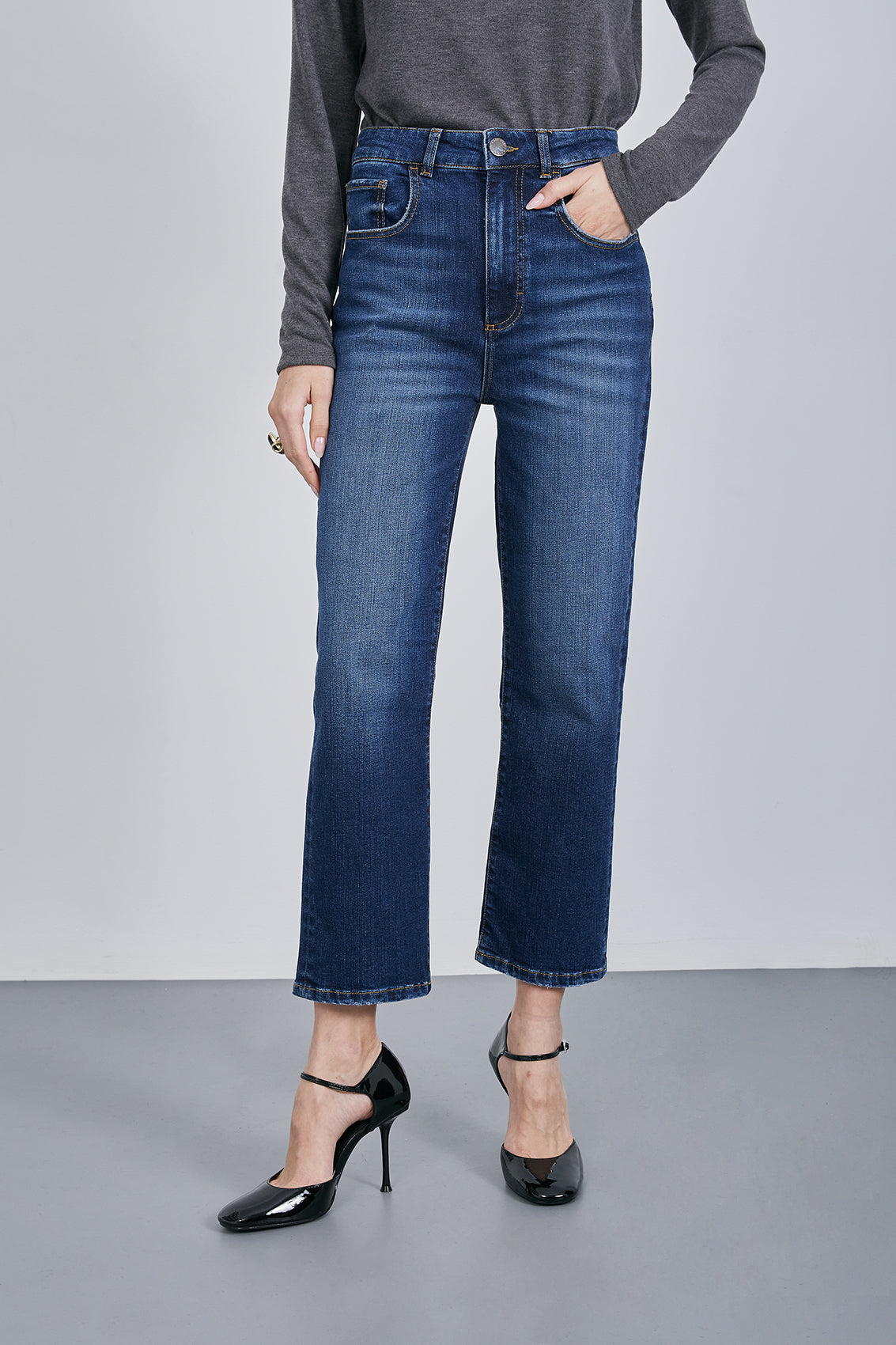 JOLINE DENIM BLUE PANTS