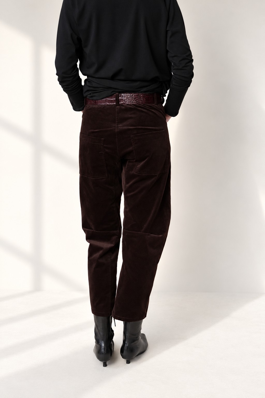 PANTALÓN BRUNA TERCIOPELO MARRÓN