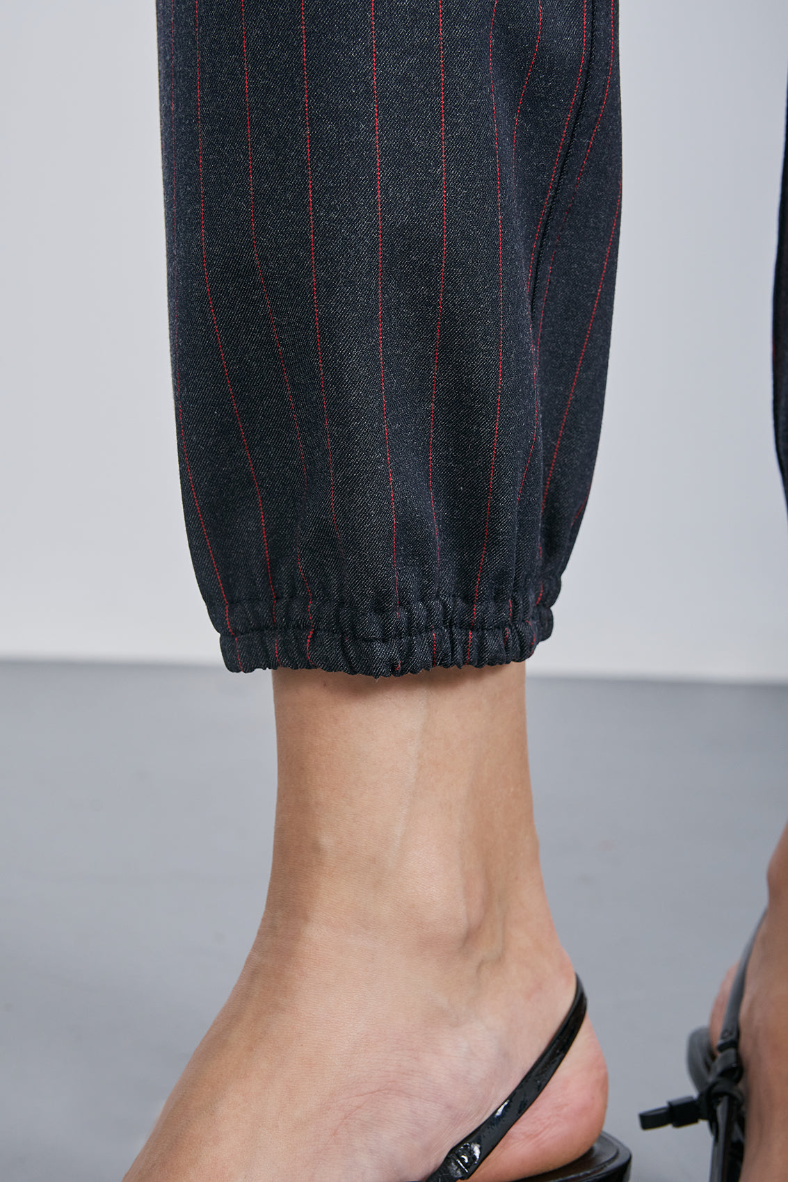 PANTS MIA STRIPES GREY