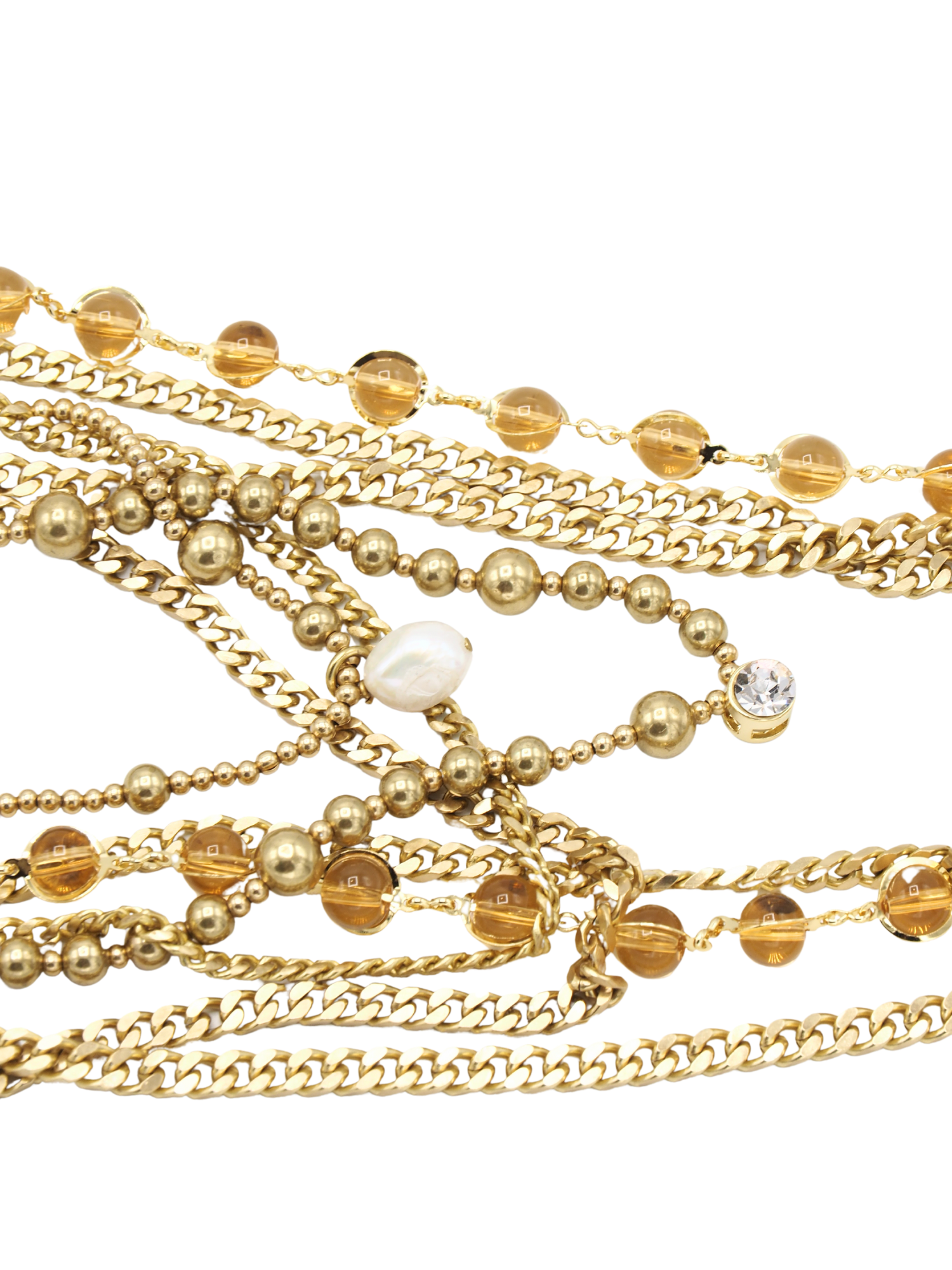 GOLD POMEG NECKLACE