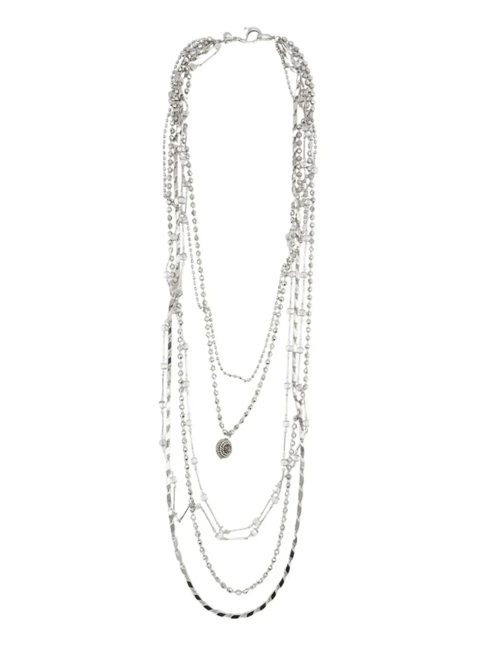 POMITA SILVER NECKLACE