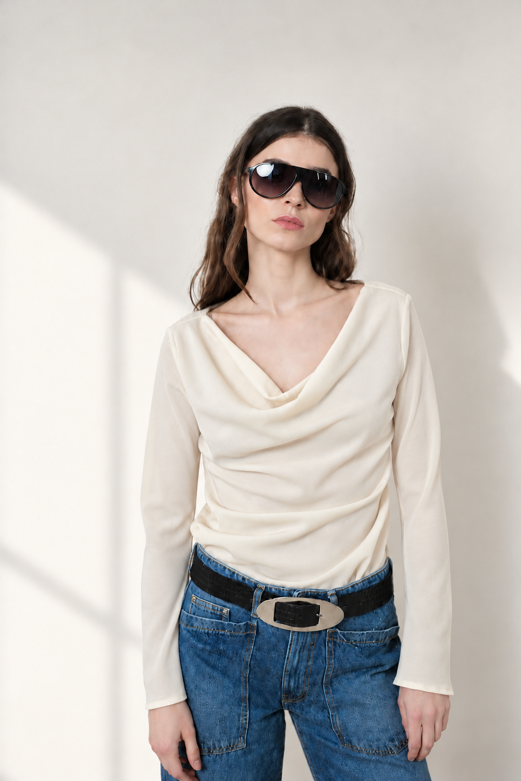 BLUSA MARTA CRUDO