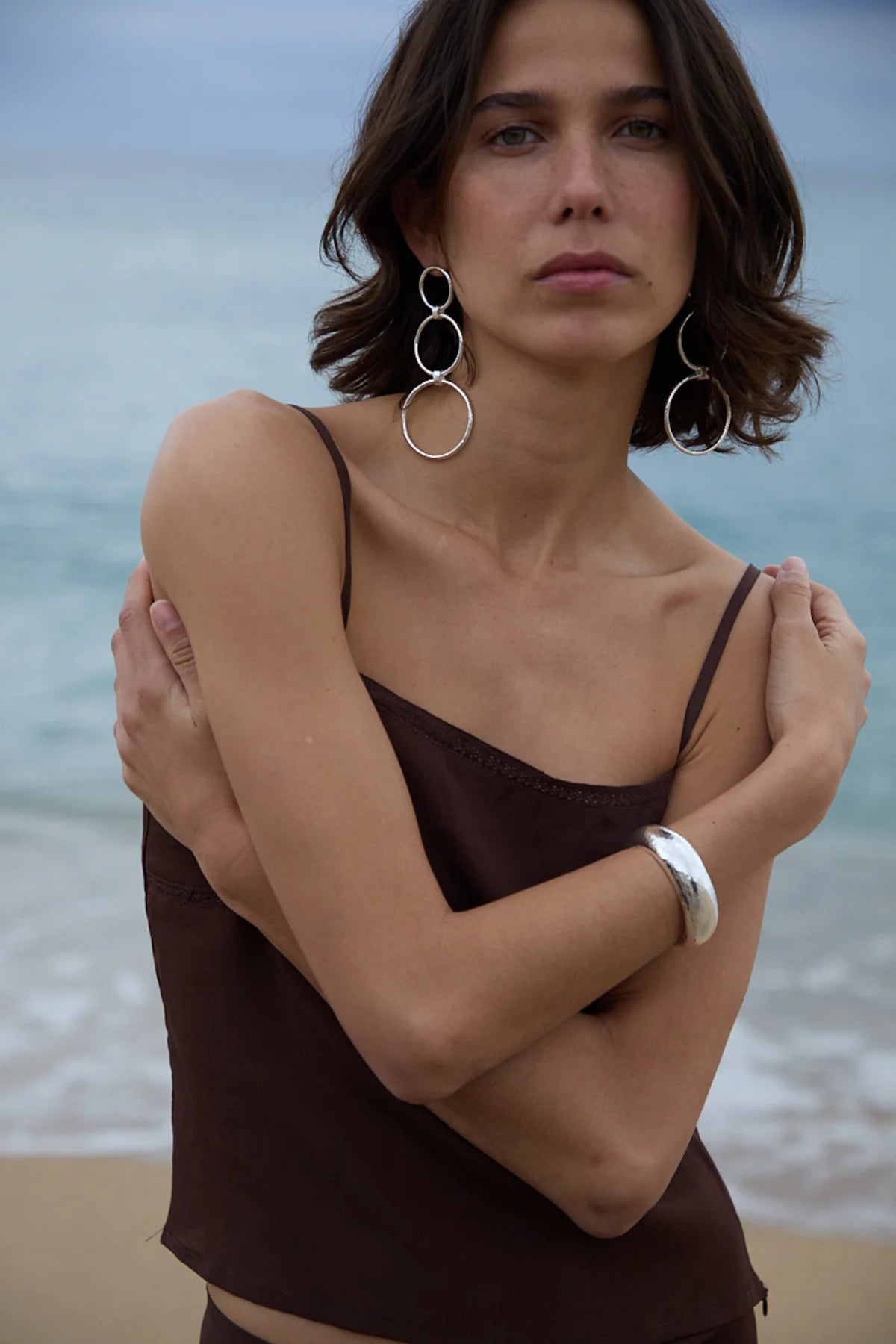 MARS SILVER EARRINGS