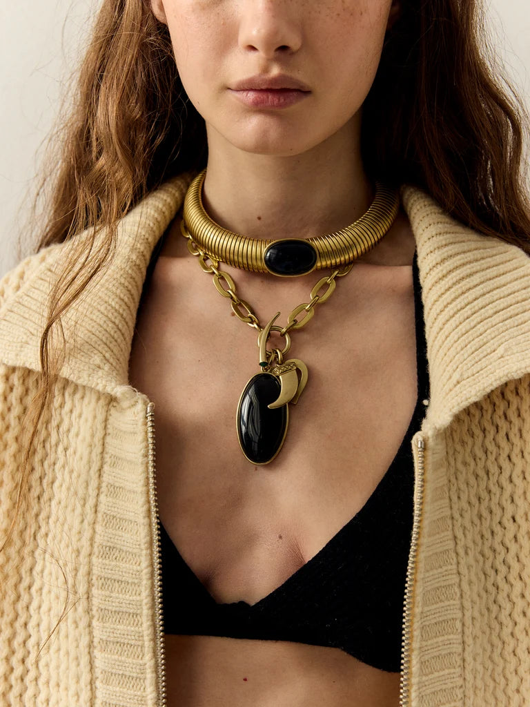 Big Lulu Necklace gold