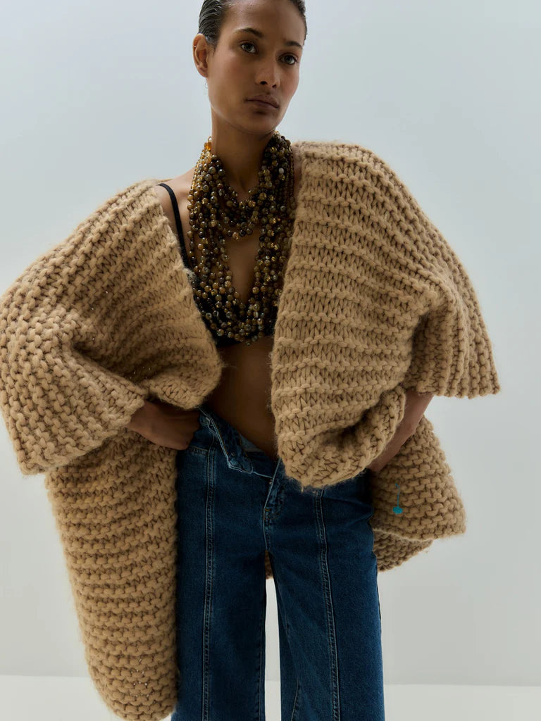 Thelma Necklace Brown