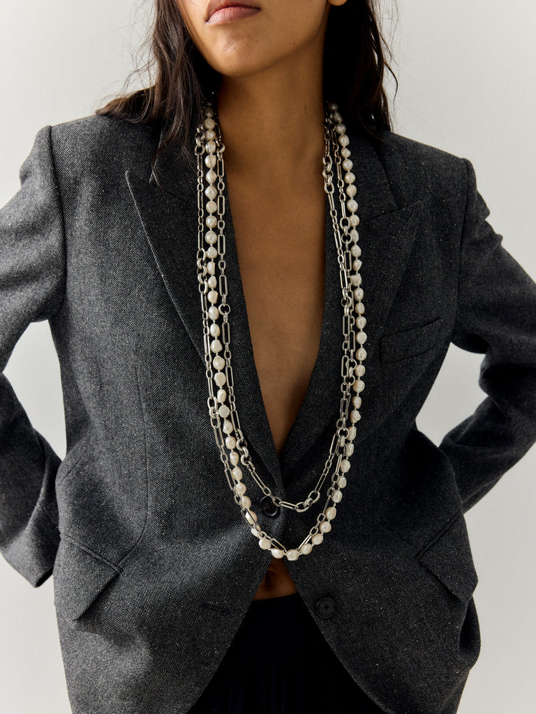 Montsa Necklace silver