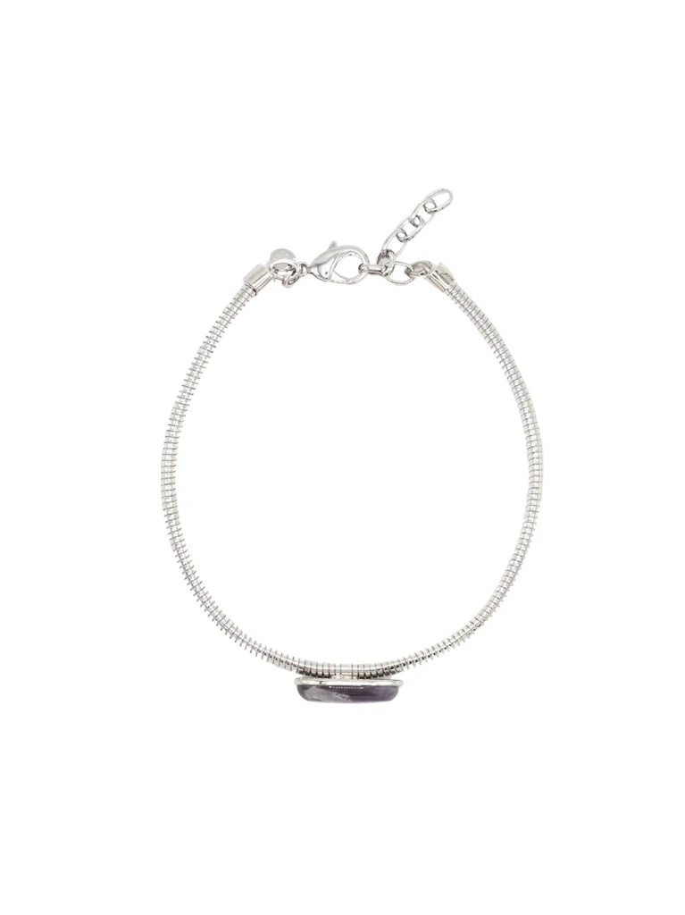 Slim Cleo Necklace silver