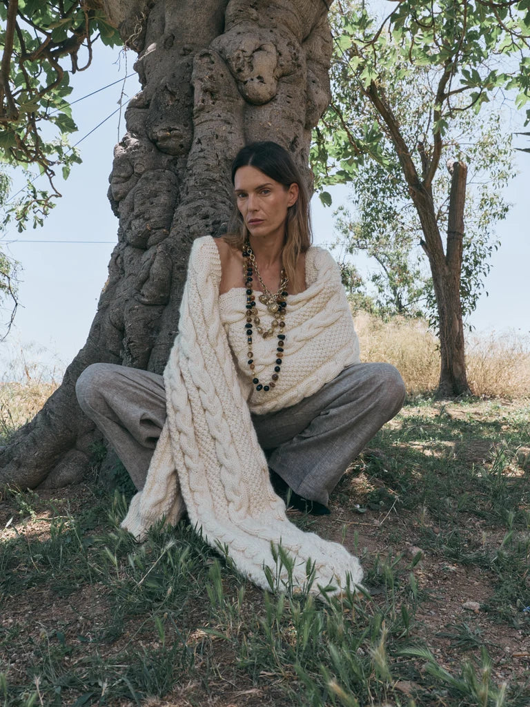 Al Vespre Necklace brown