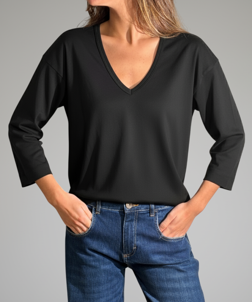 T-SHIRT VICTORIA BLACK