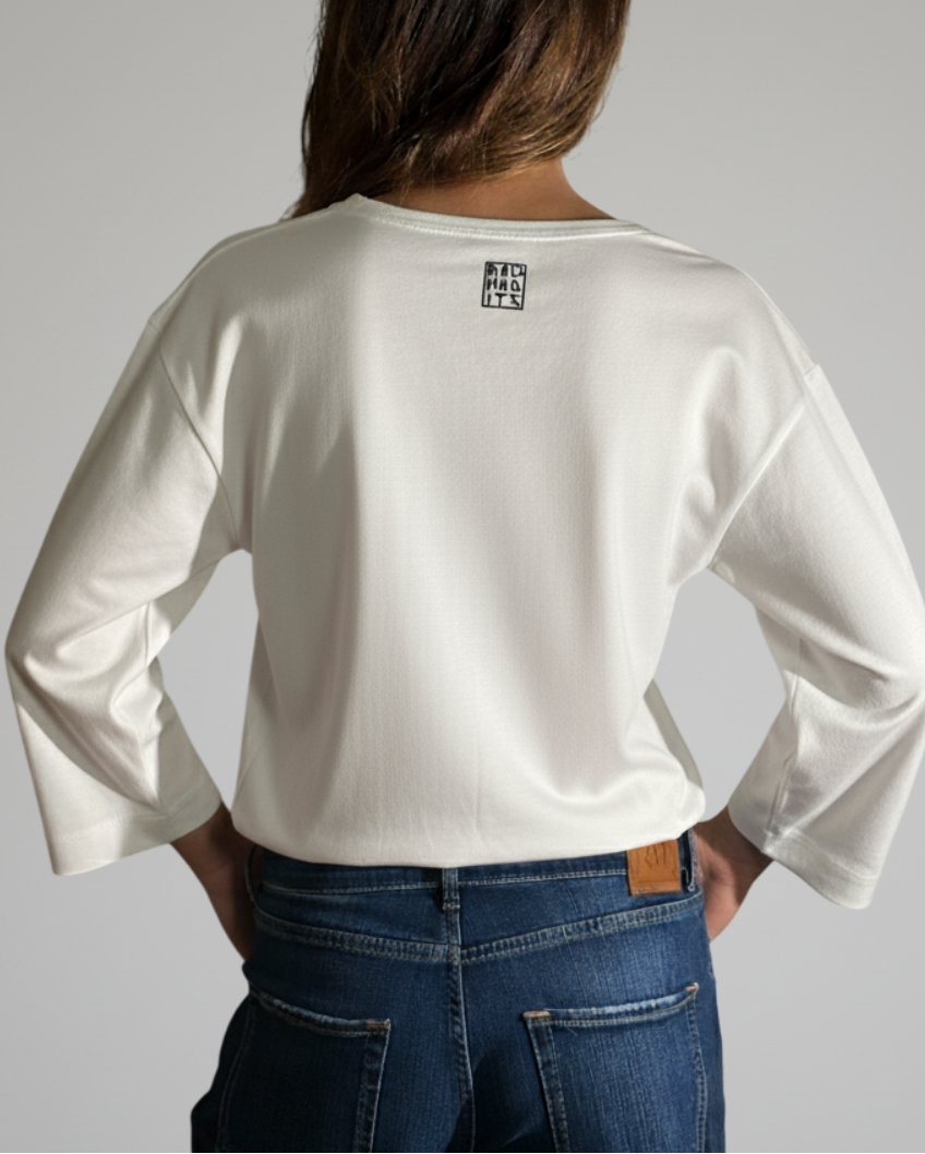 T-SHIRT VICTORIA WHITE PICO