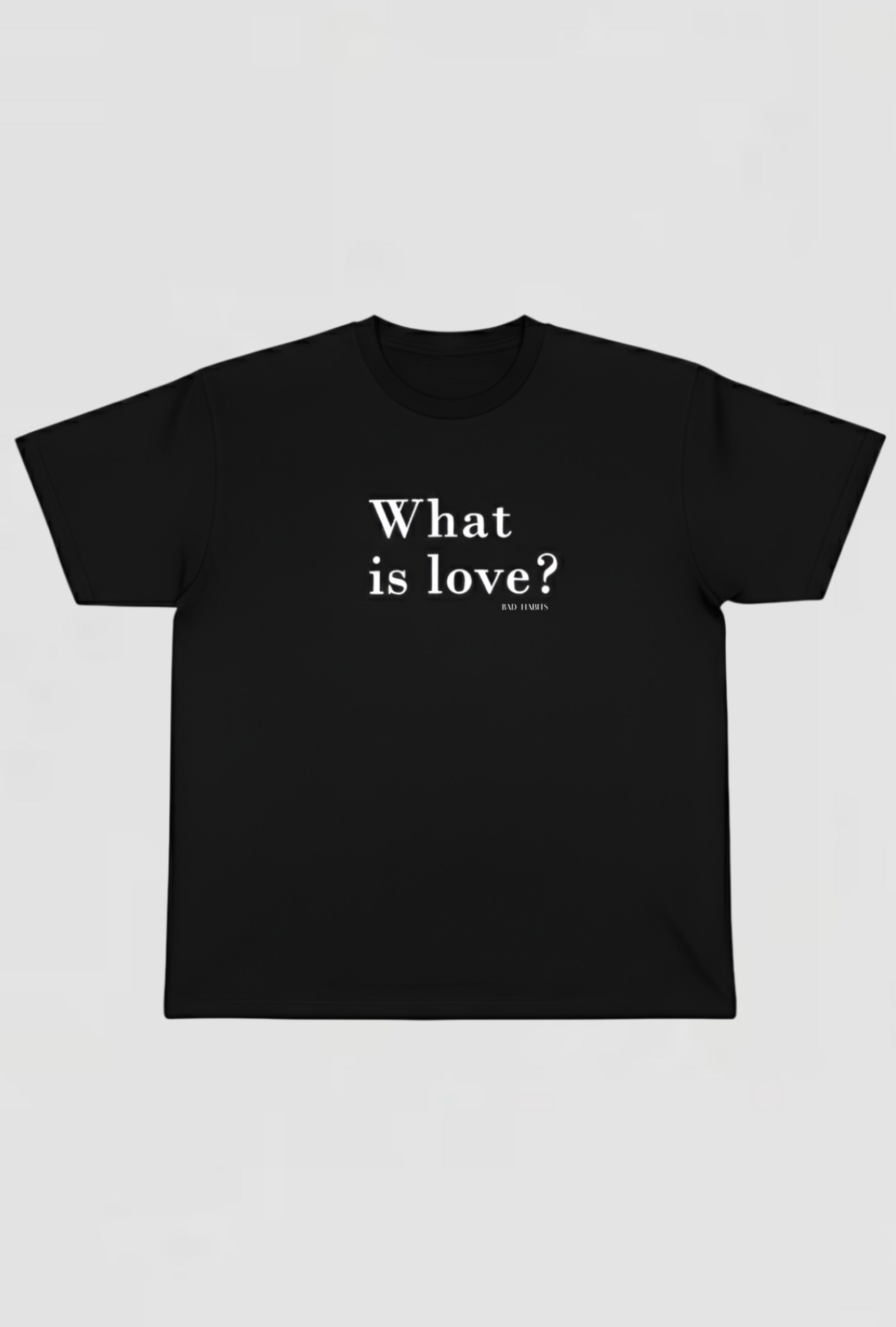T-SHIRT LOVE BLACK