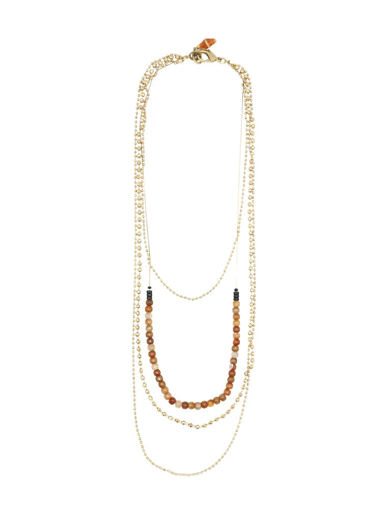 VOLTERETA NECKLACE naranja