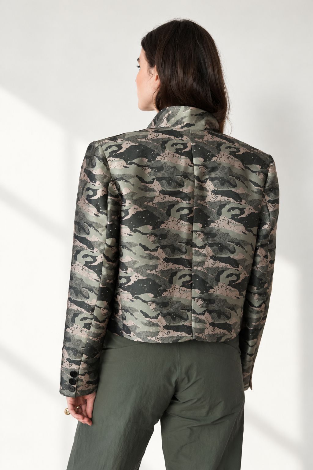 CHAQUETA LIAM CAMUFLAJE KHAKI
