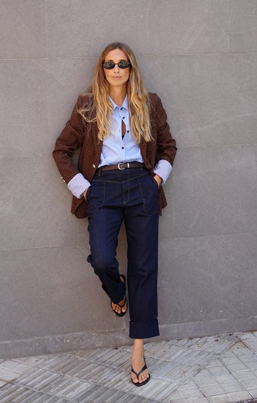 MYKONOS DARK DENIM JEANS