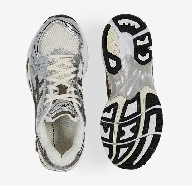 GEL-KAYANO CREAM/BLACK SNEAKERS