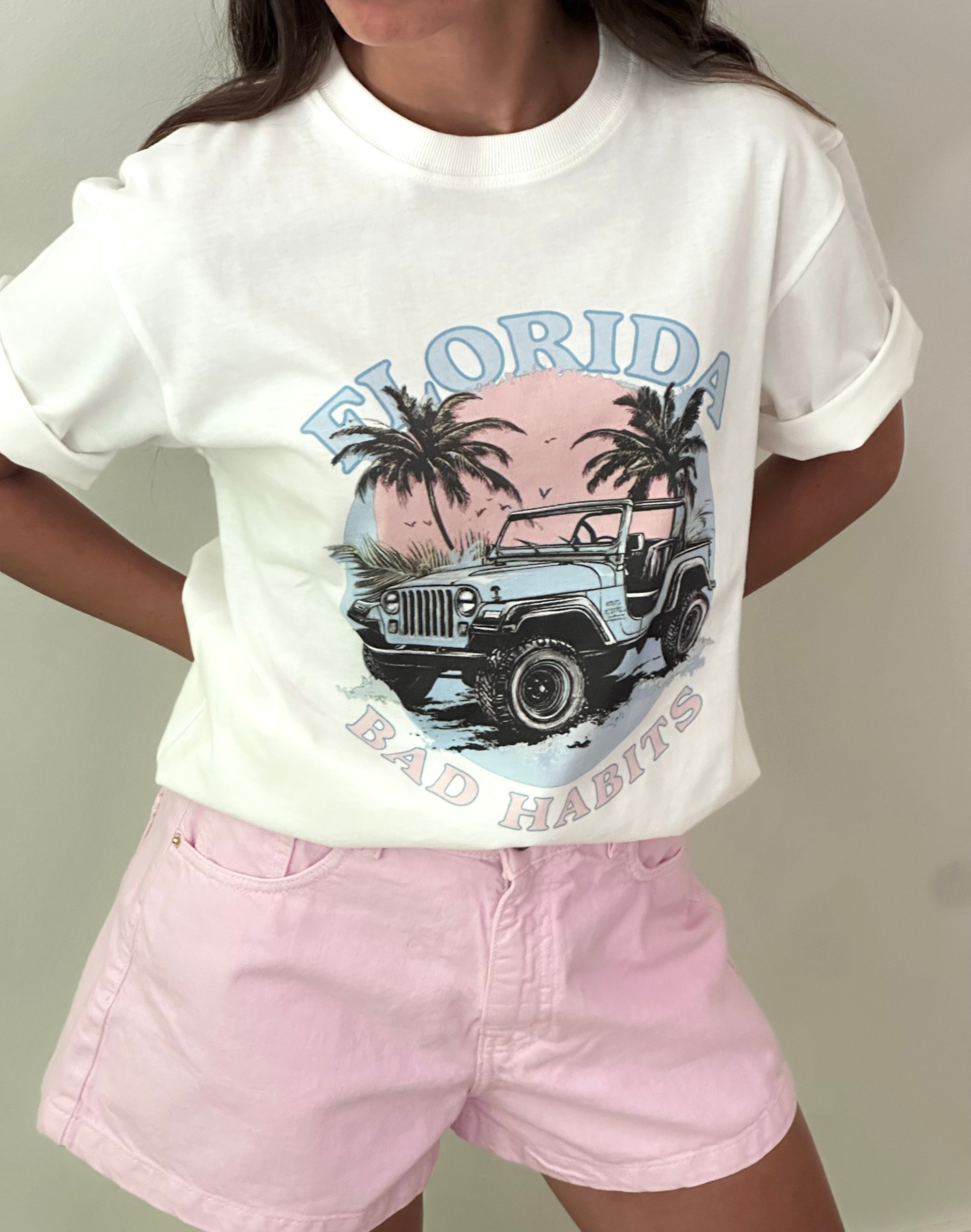 T-SHIRT MALIBU WHITE D