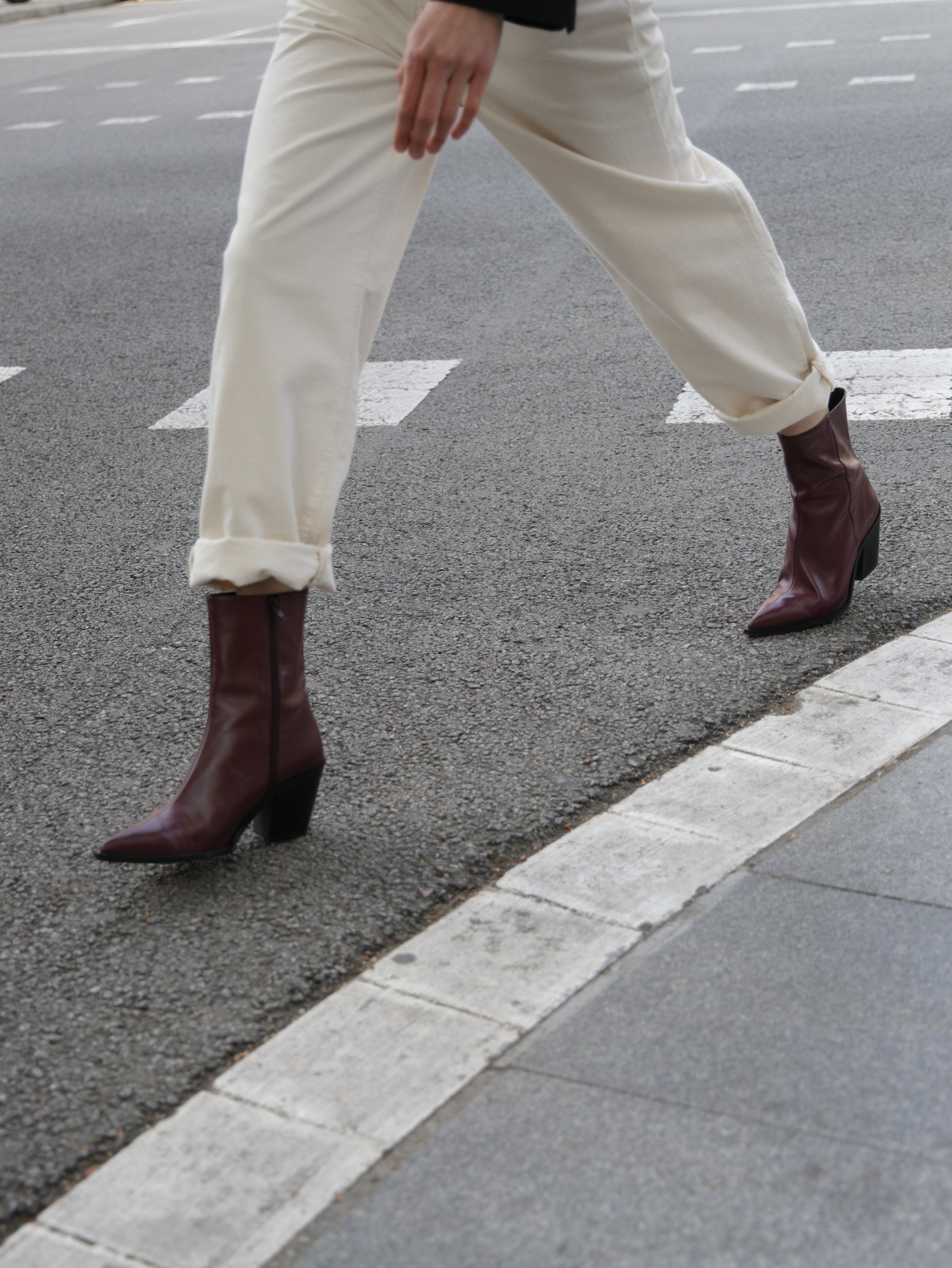 BOTIN COWBOY LOUISE BURGUNDY