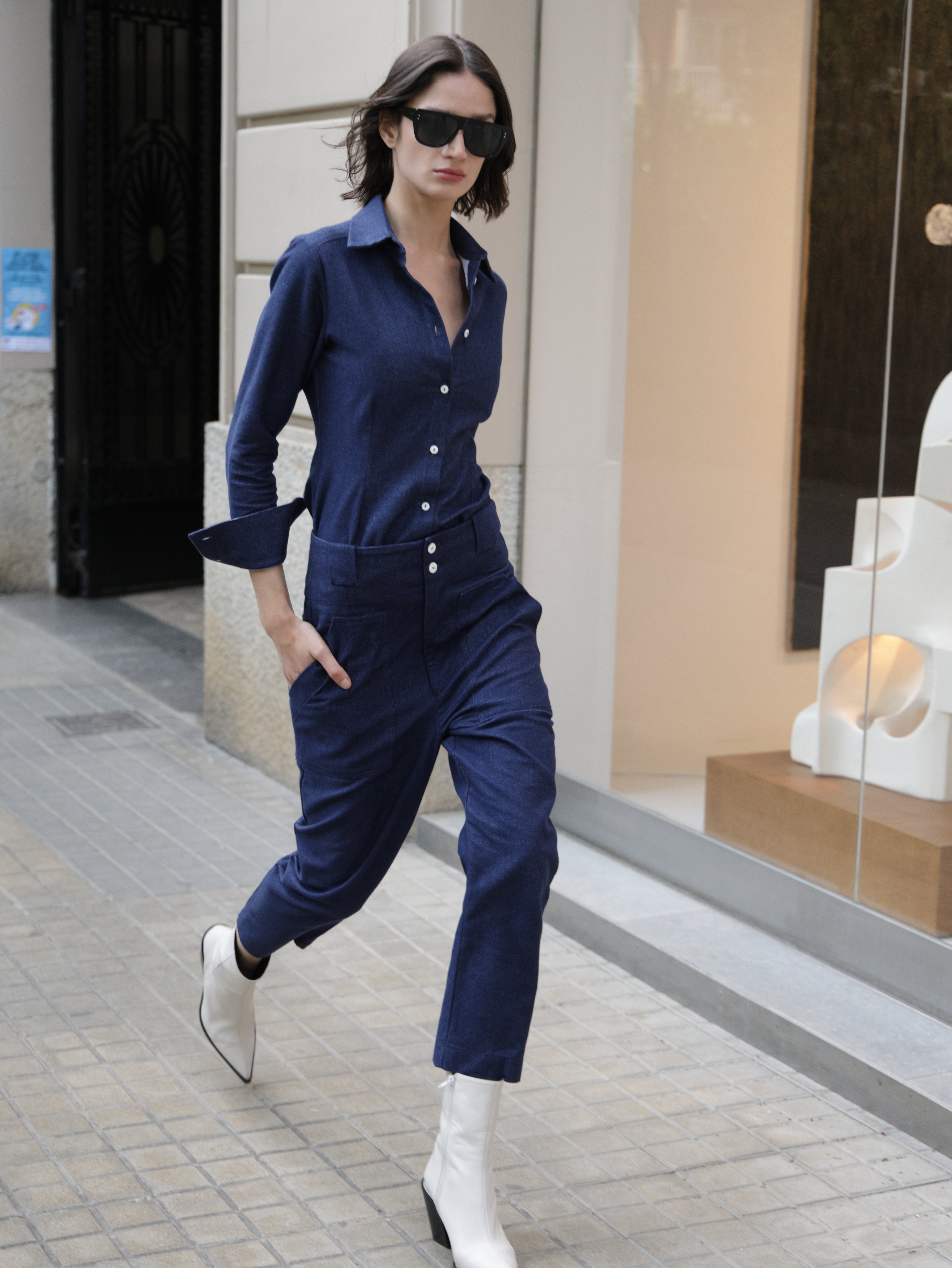 LOUISE TAUPE COWBOY BOOT