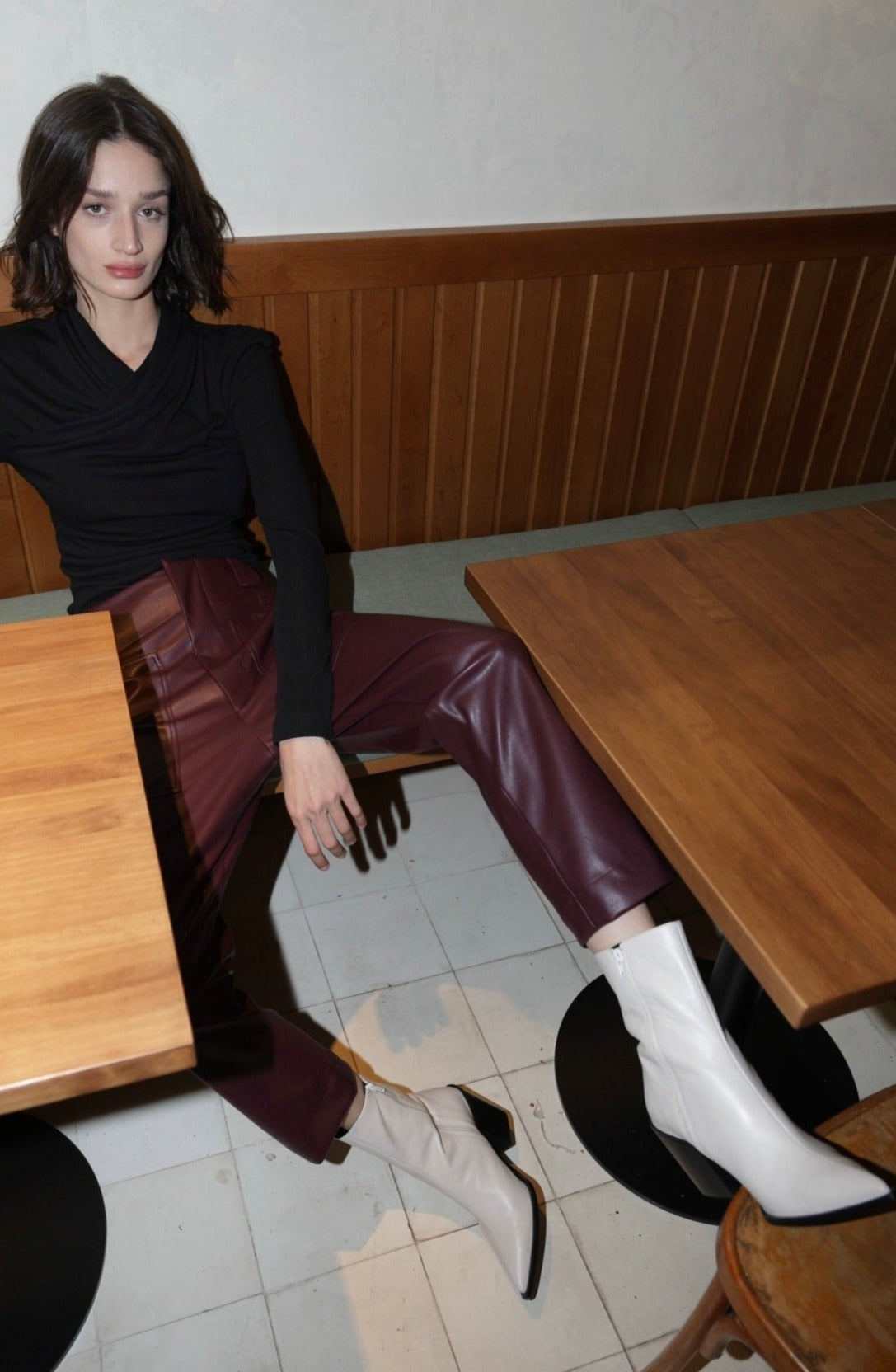 LOUISE TAUPE COWBOY BOOT