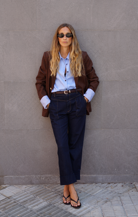 MYKONOS DARK DENIM JEANS