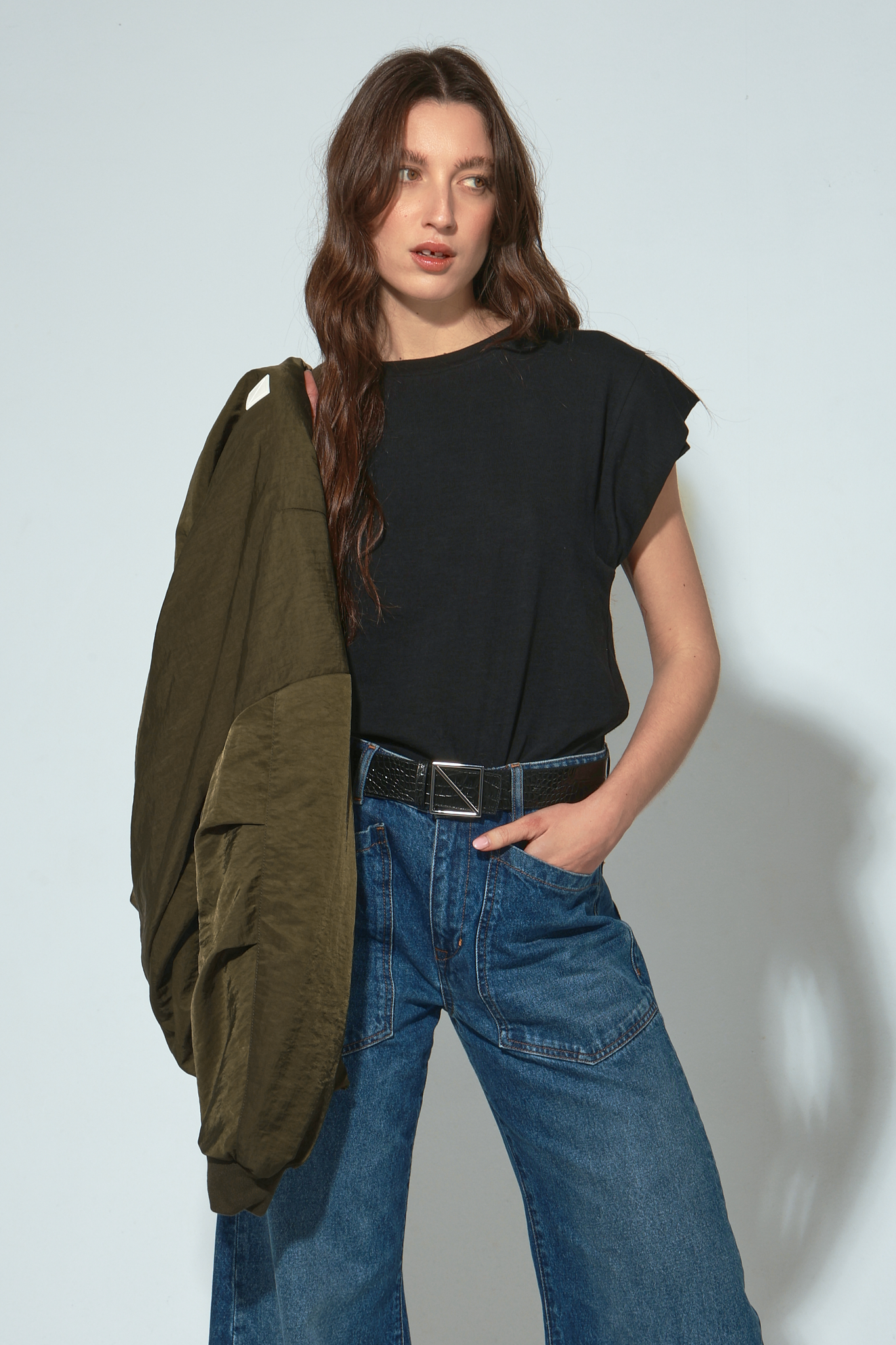 BOMBER OVERSIZE LINDA KHAKI