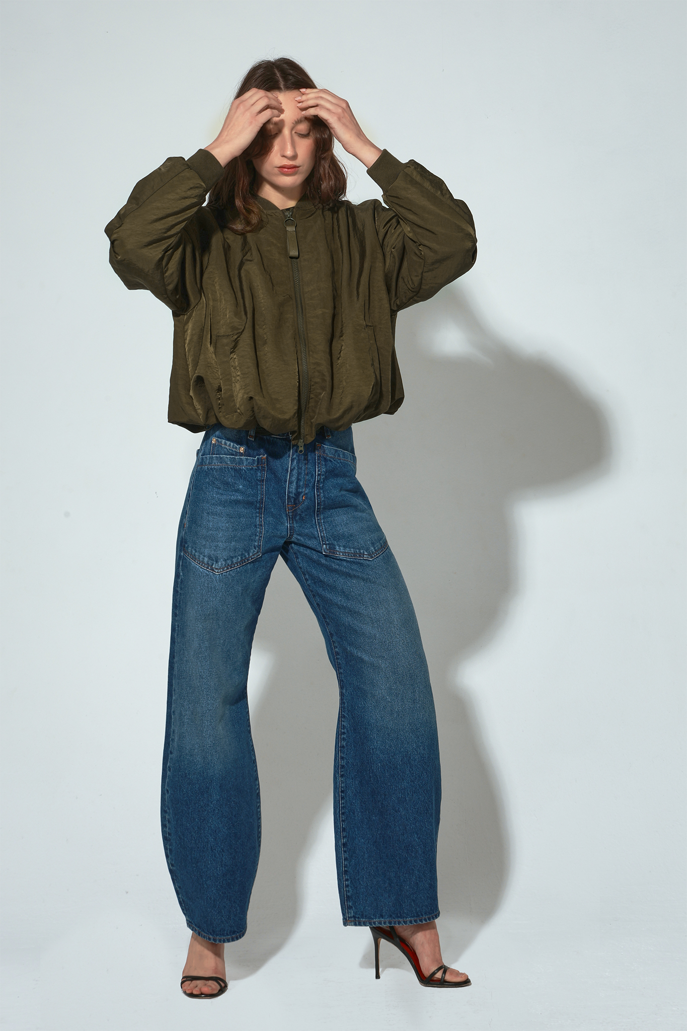 BOMBER OVERSIZE LINDA KHAKI