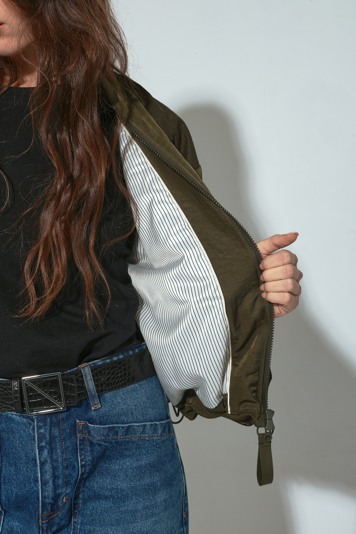 BOMBER OVERSIZE LINDA KHAKI