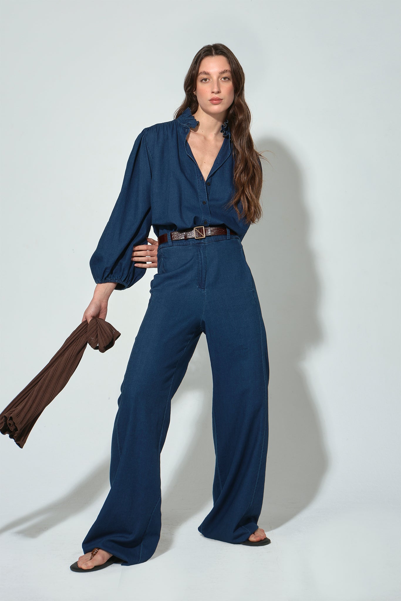 PANTALÓN CLAIRE DENIM FLUIDO