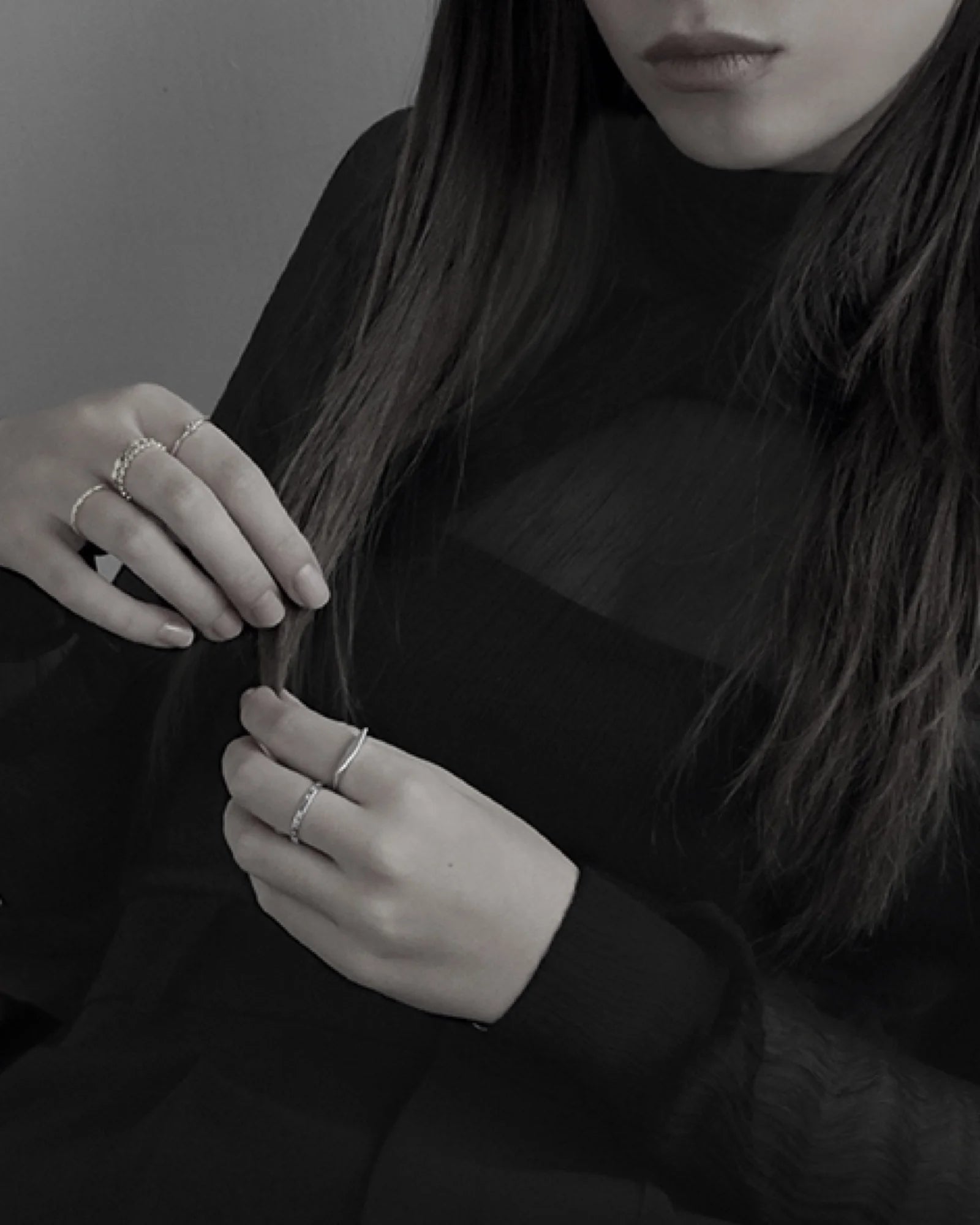 Anillo de oro con topacio marquesa
