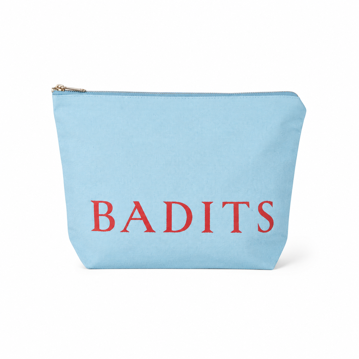 BADITS BLUE COTTON TOILETRY BAG