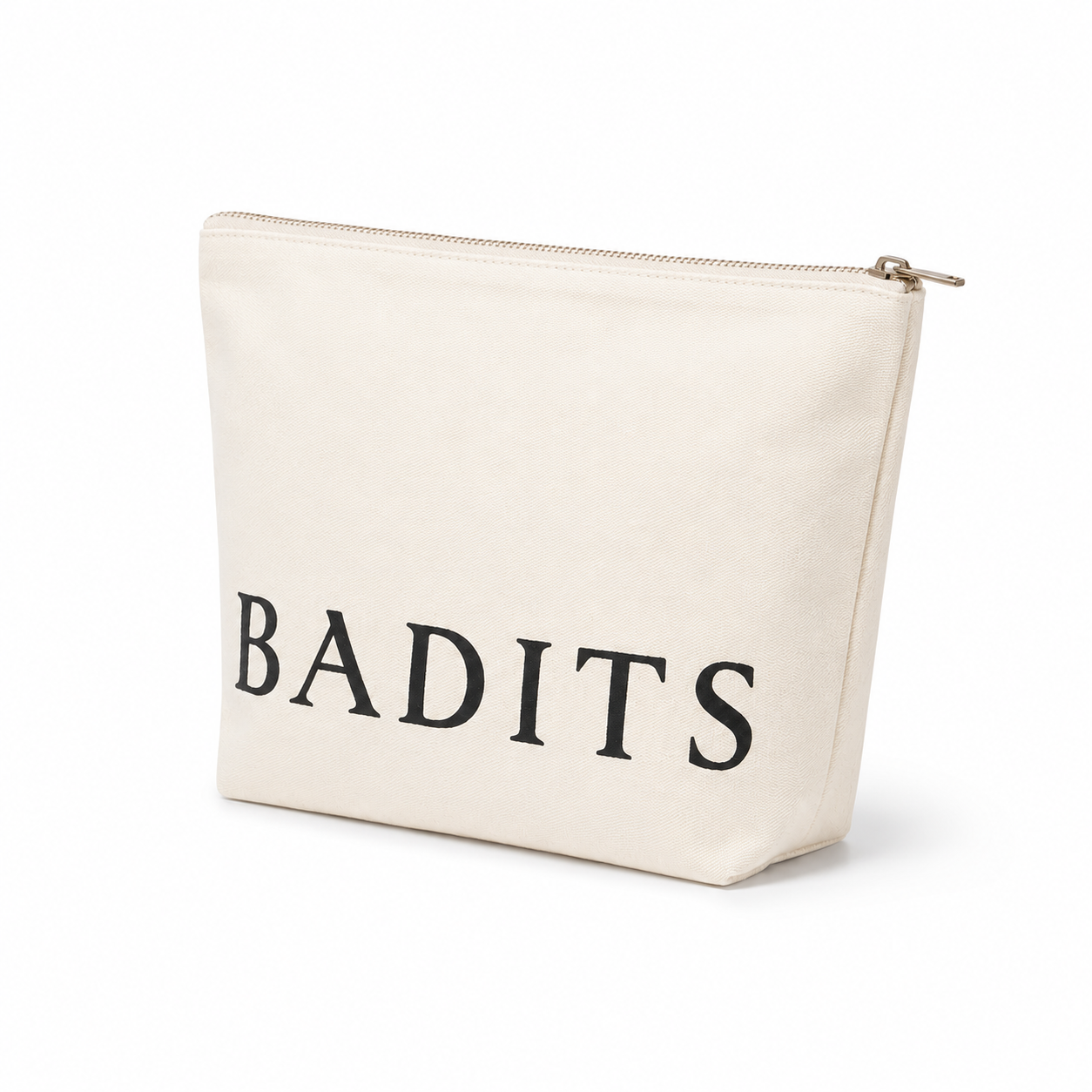 BADITS RAW COTTON TOILETRY BAG