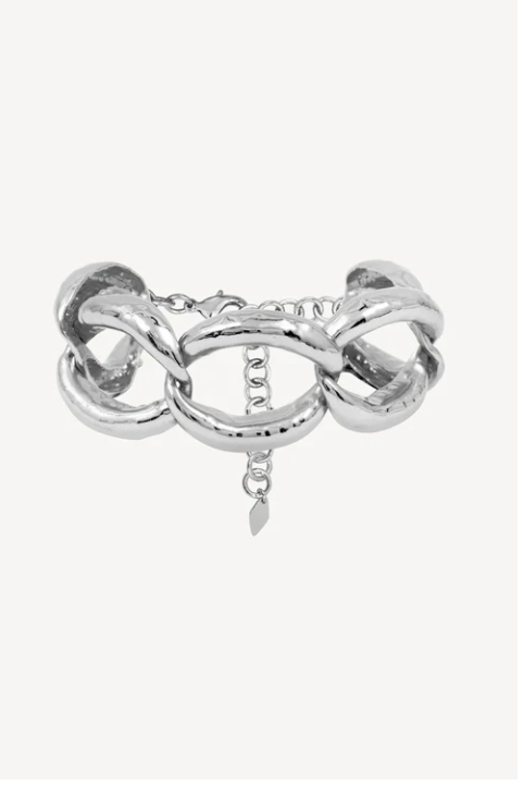 SILVER EIGHT BRACELET
