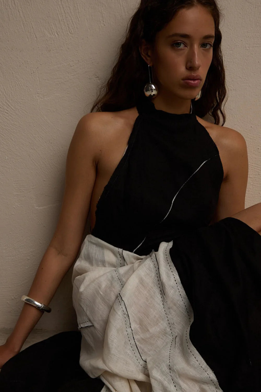 HELIOS SILVER EARRINGS