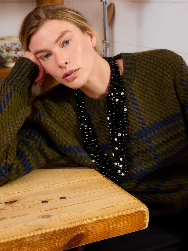 Thelma Necklace Black