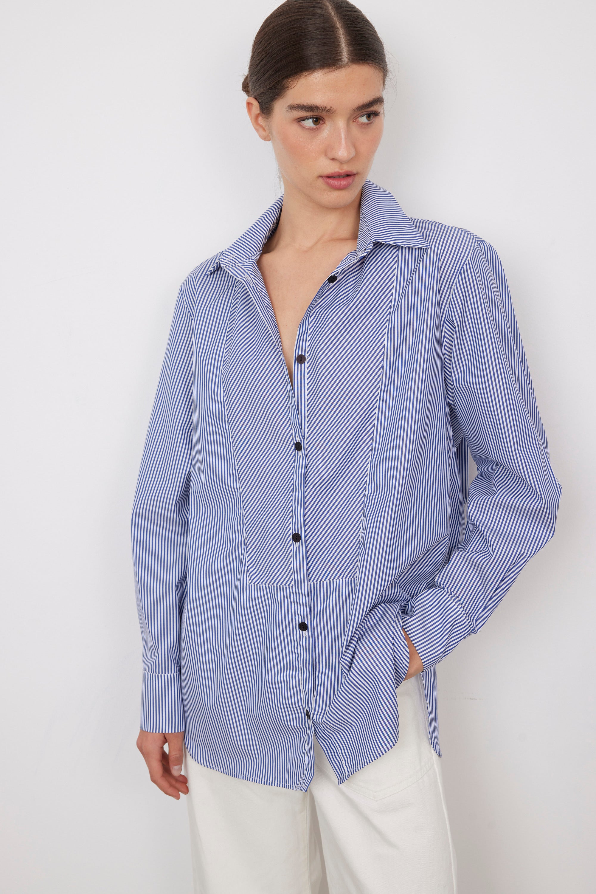 SHIRT VERONA STRIPES BLUE