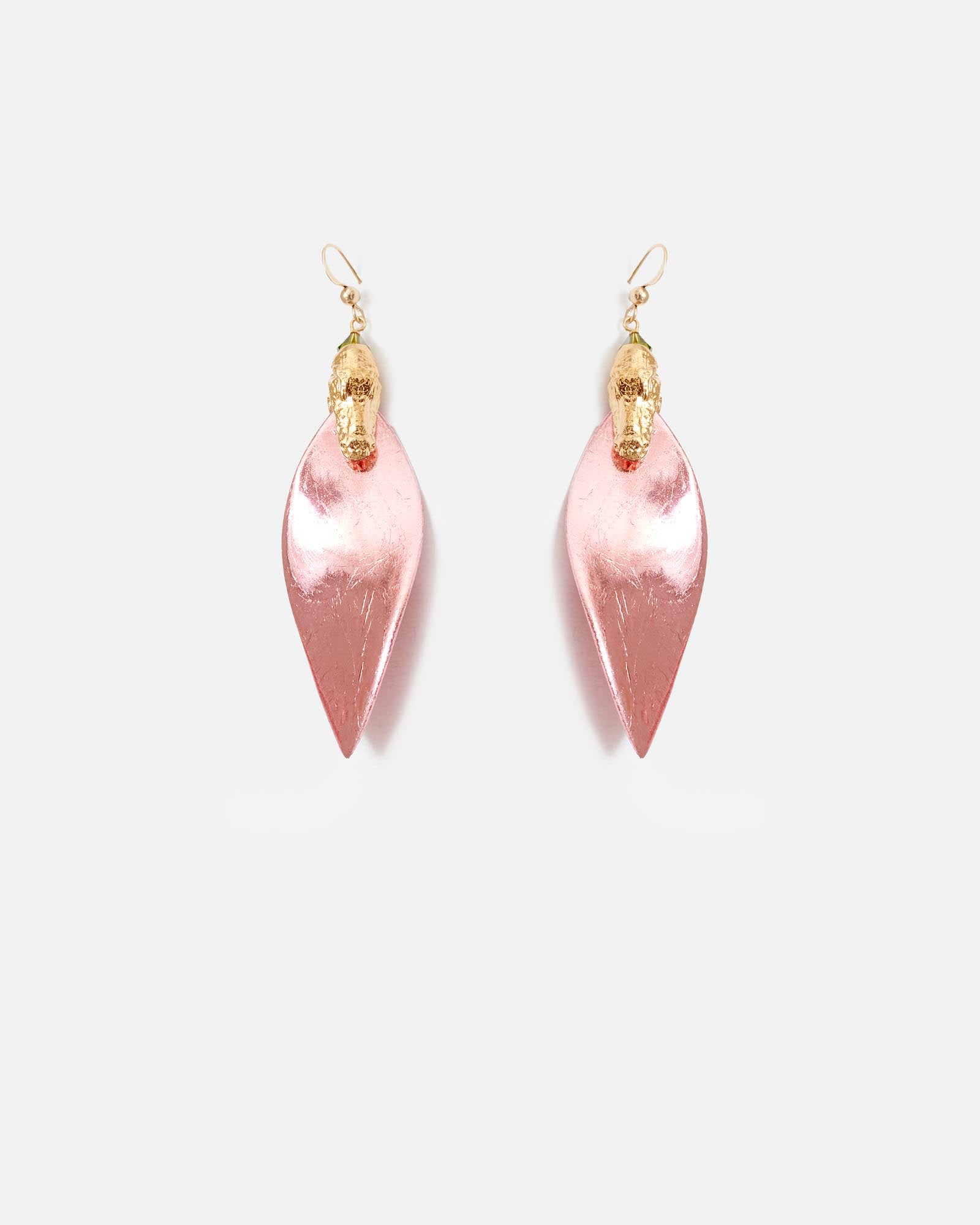 FLORENCE METALLIC PINK EARRING