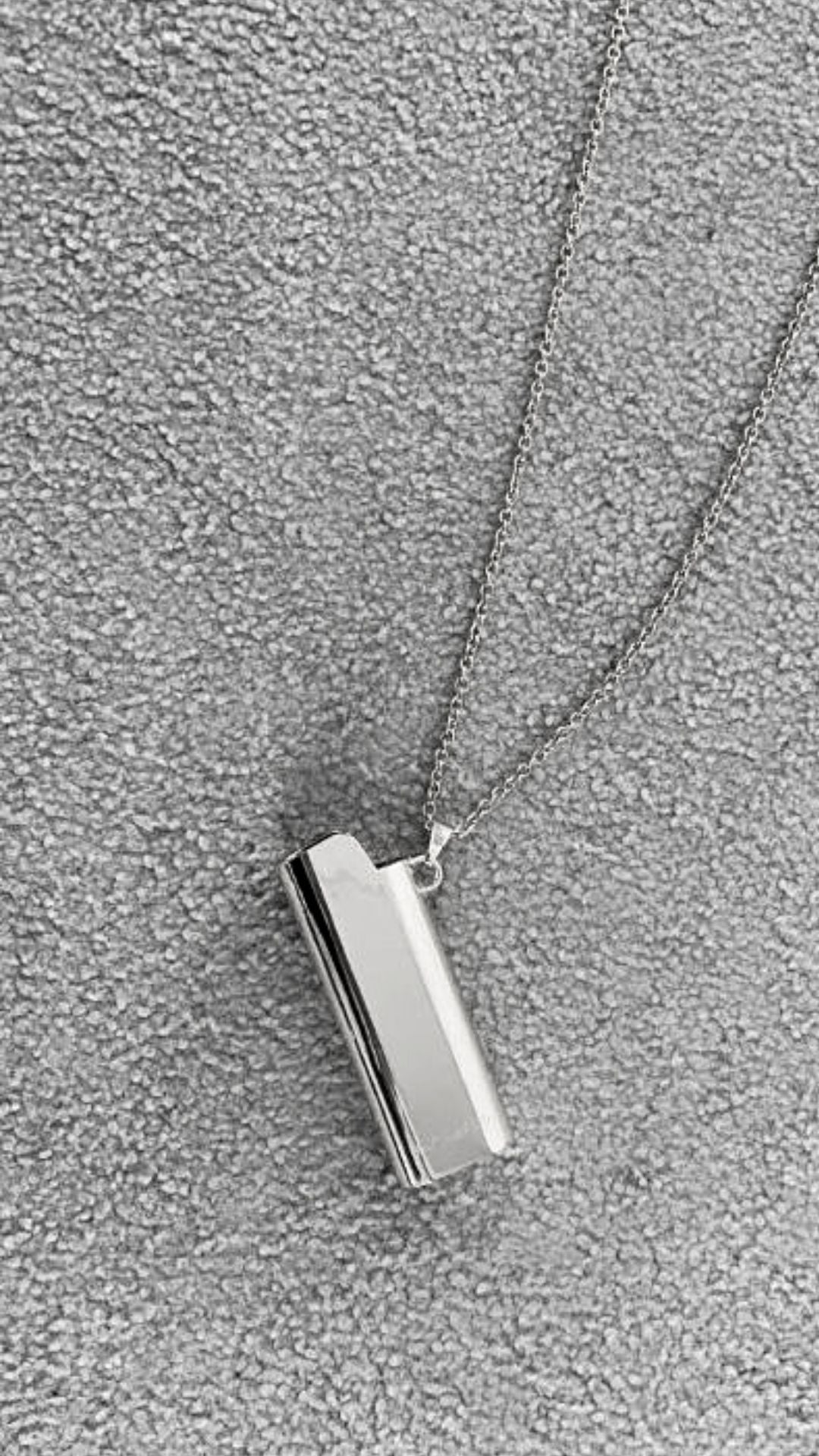 Silver lighter pendant