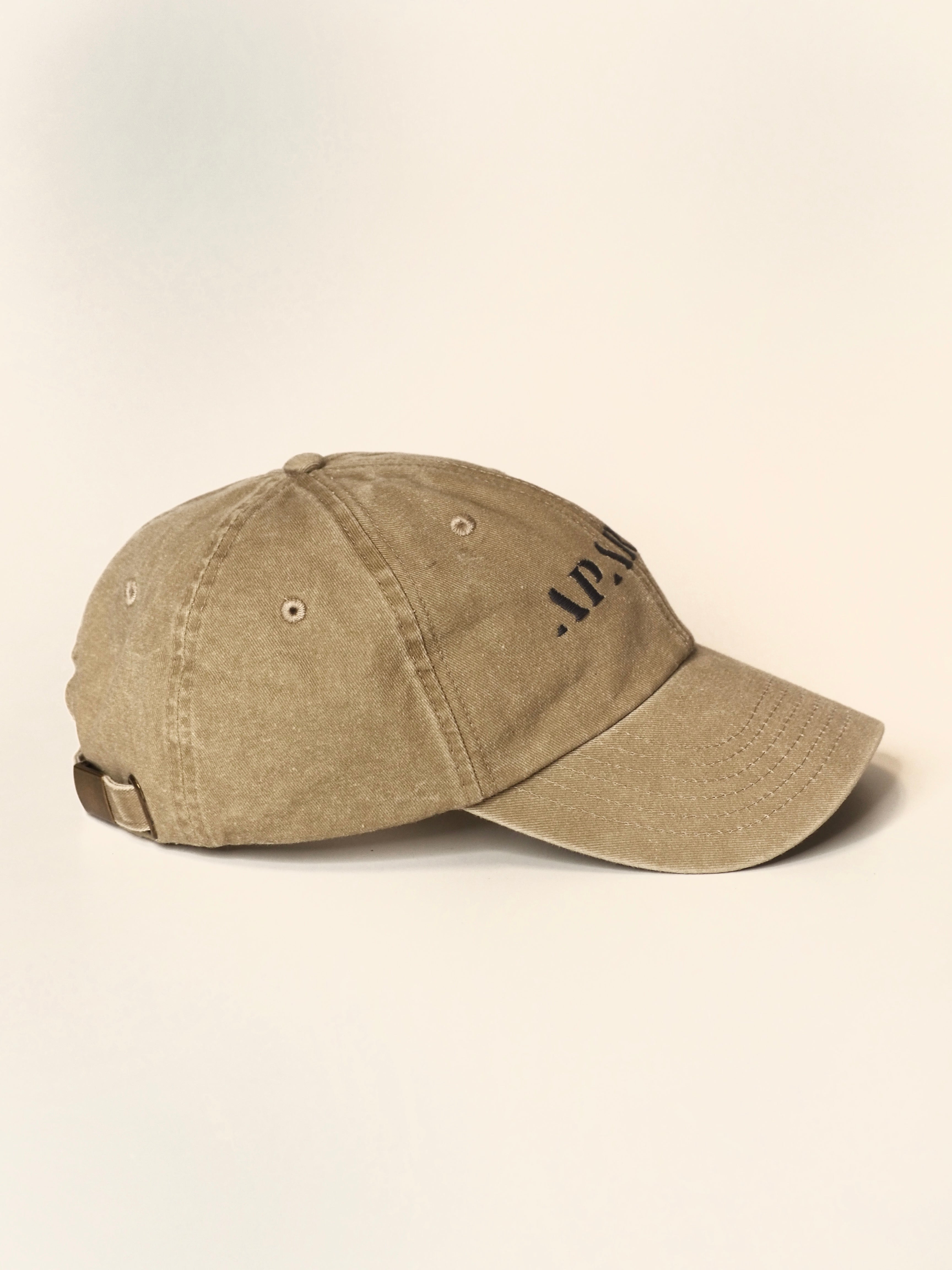 Beige Apart Cap