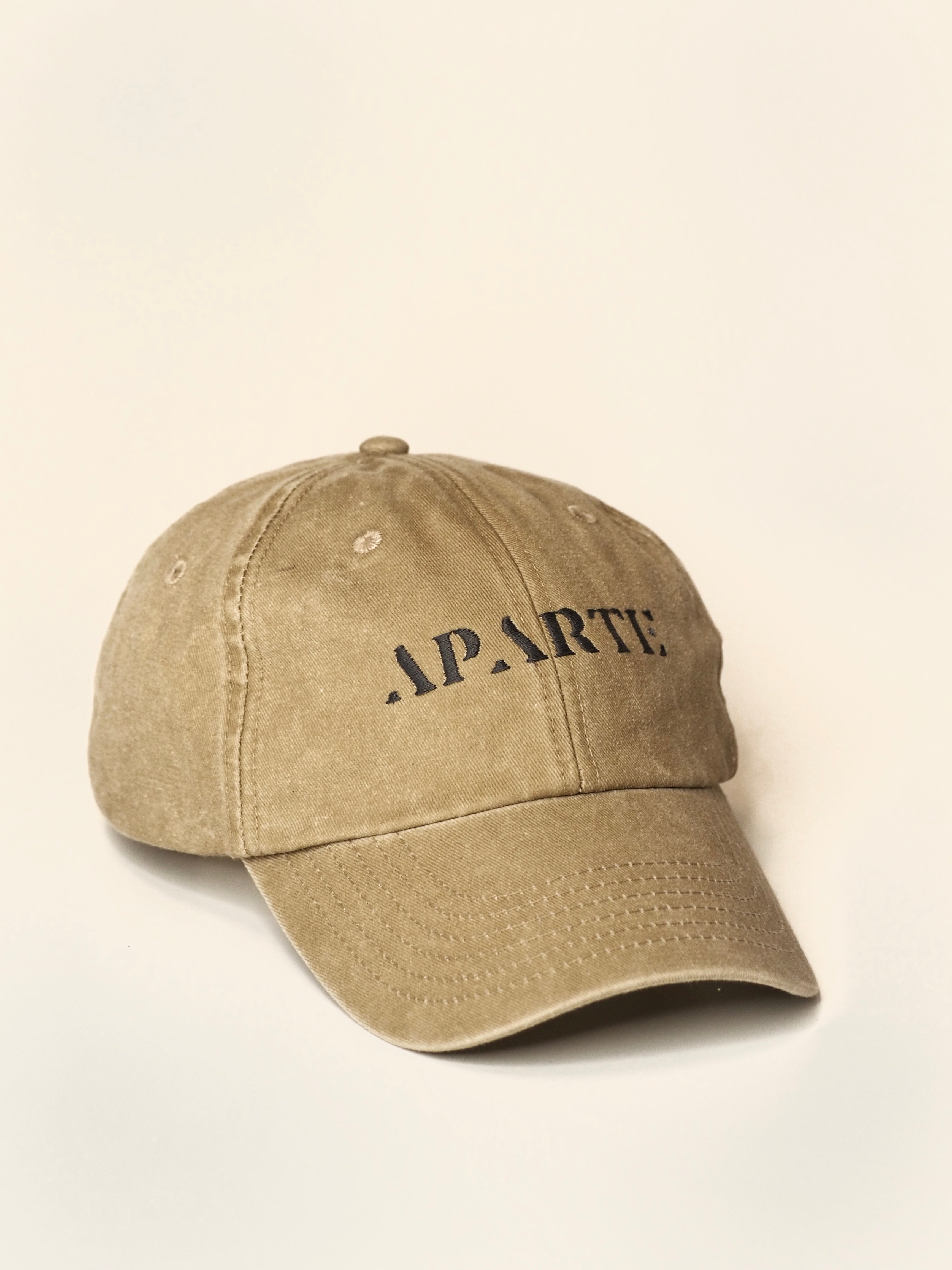 Beige Apart Cap