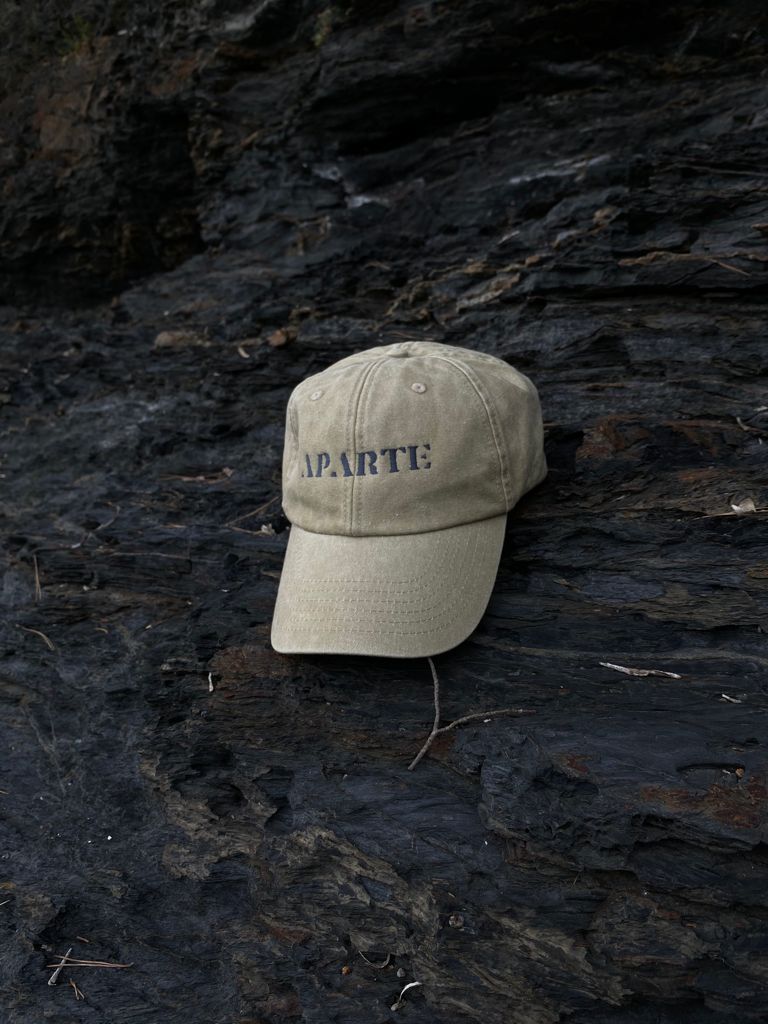 Beige Apart Cap