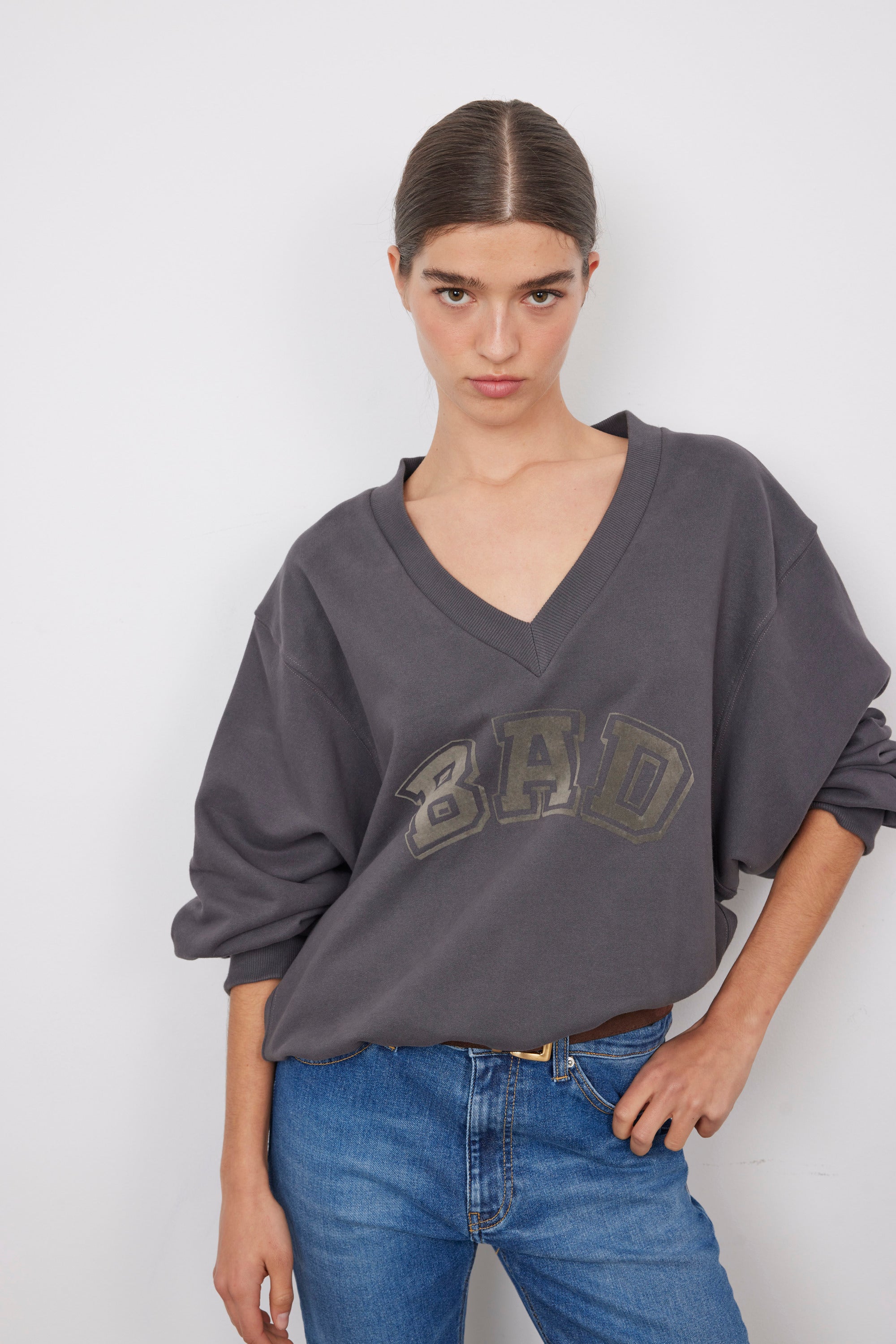 SIENNA GREY SWEATSHIRT