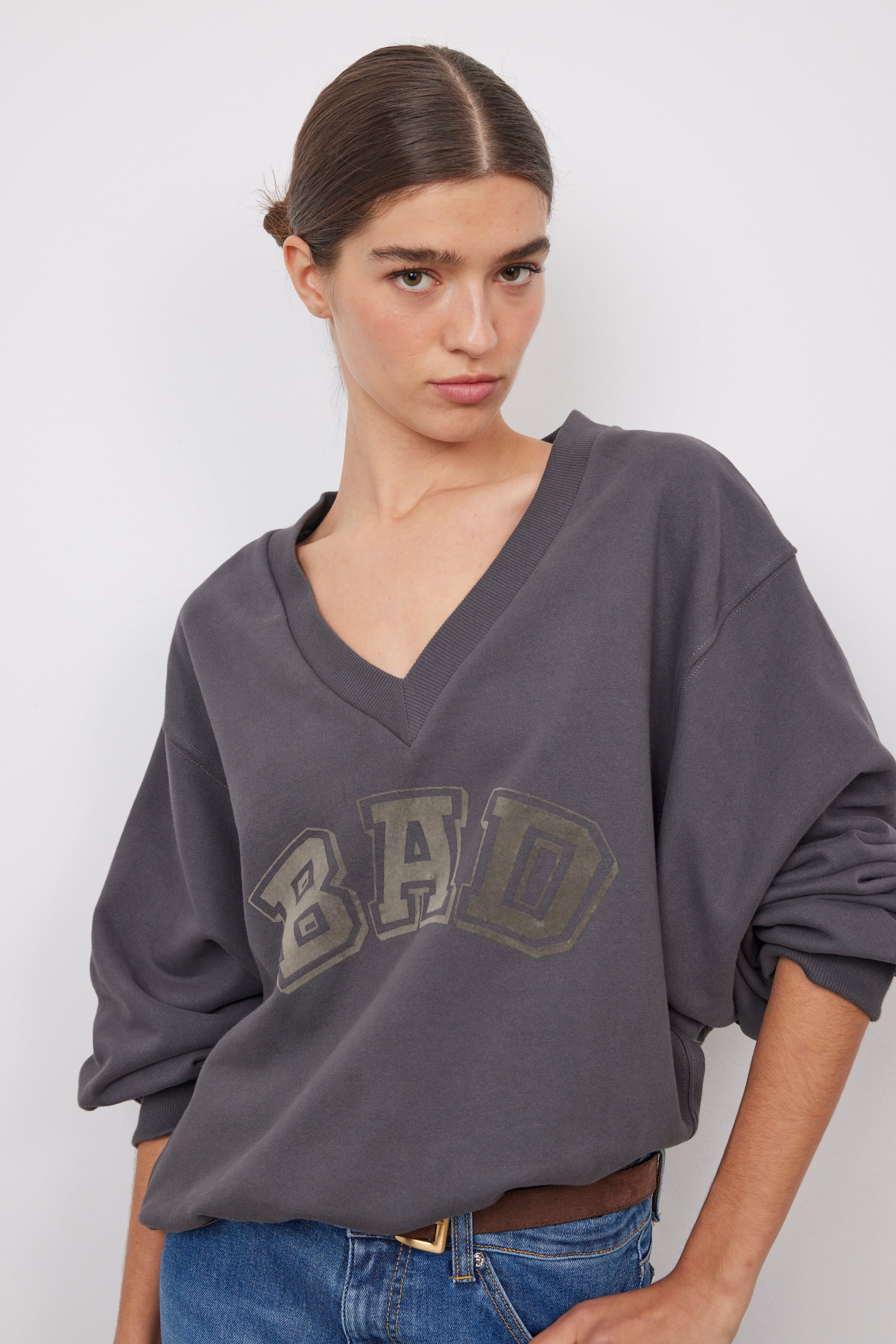 SIENNA GREY SWEATSHIRT