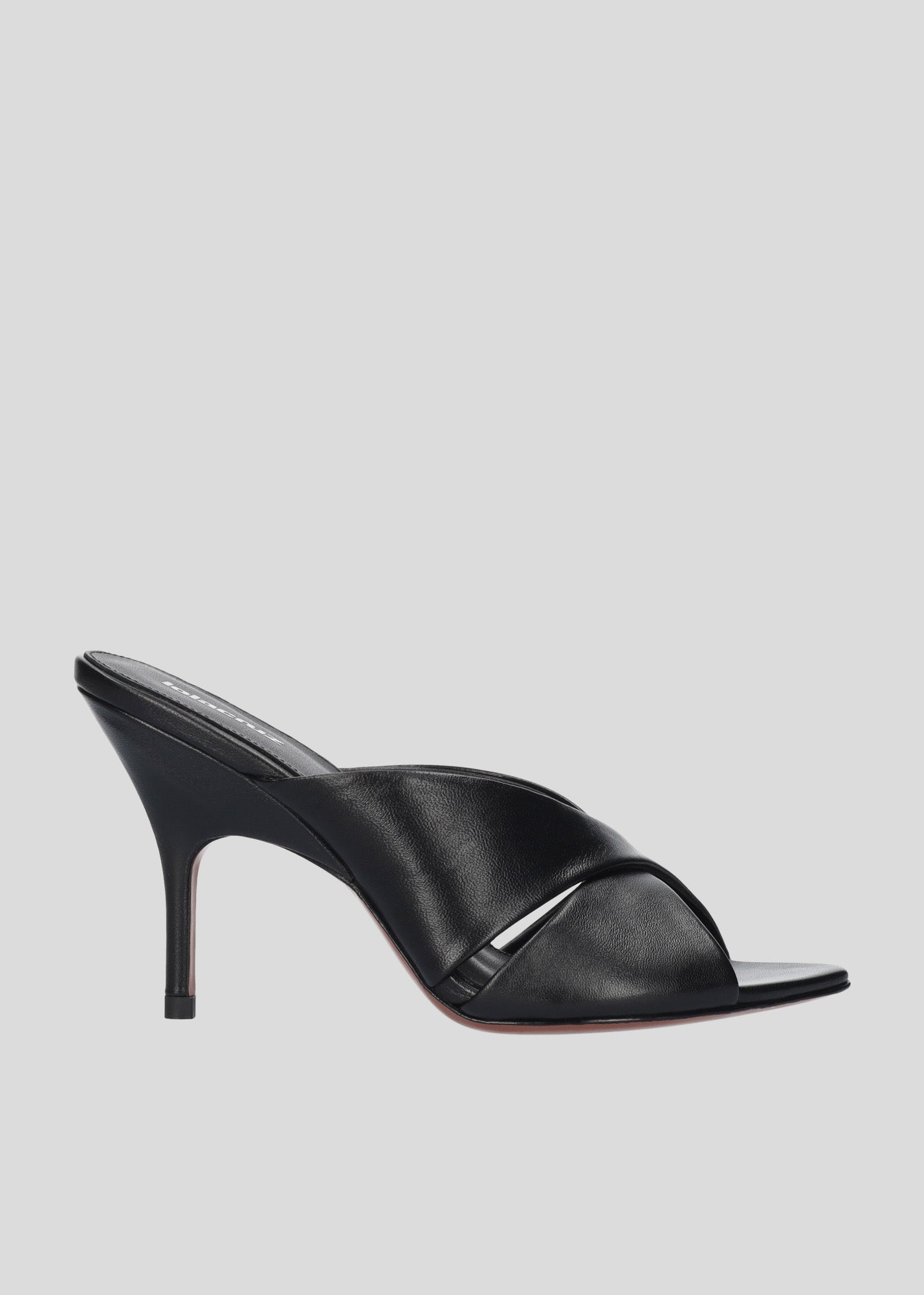 MULE TACÓN ELENA NEGRO