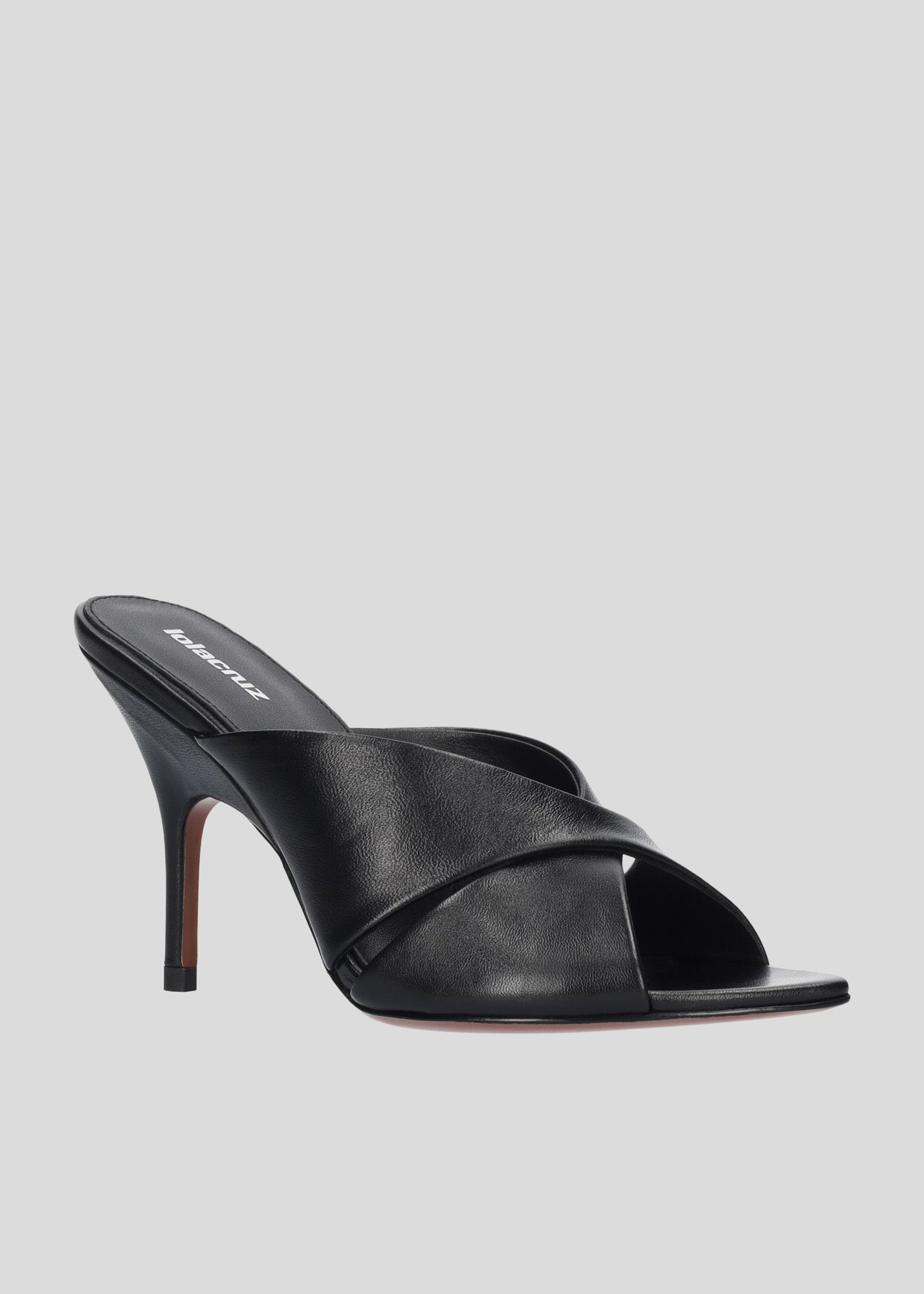 MULE TACÓN ELENA NEGRO