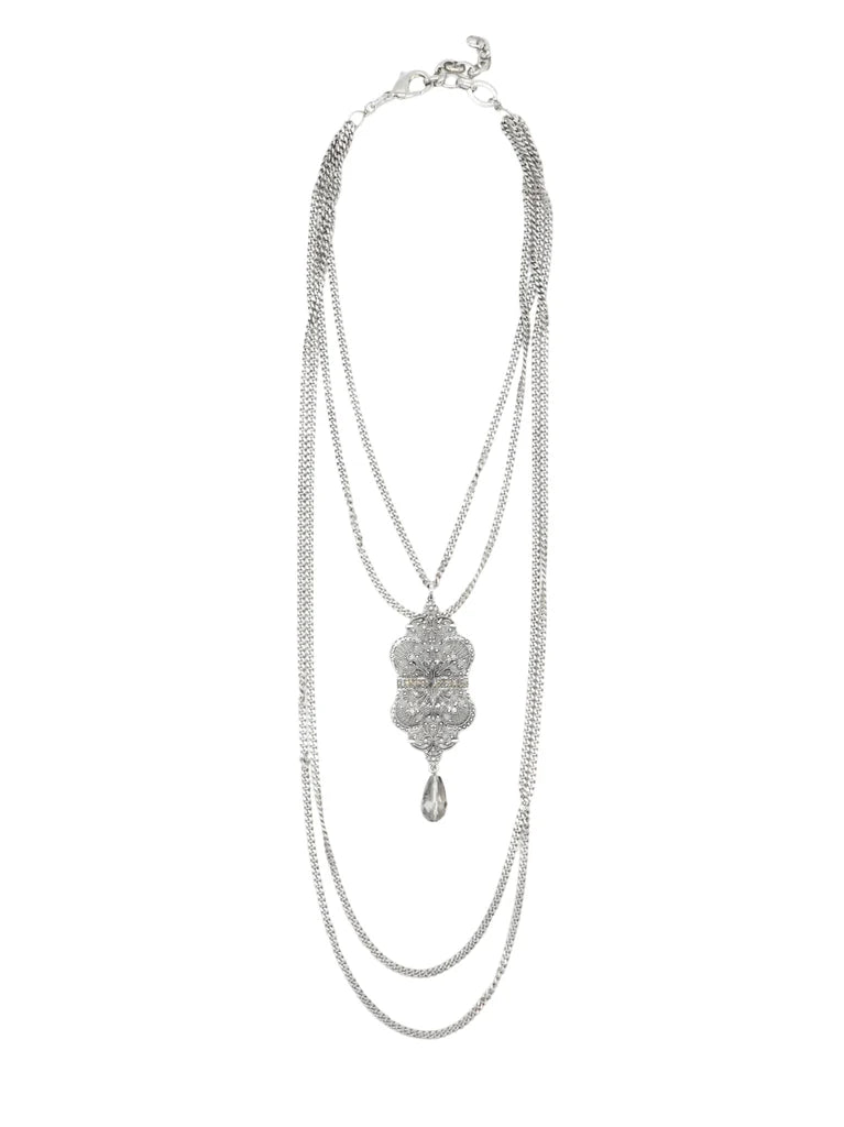 Abu Necklace silver