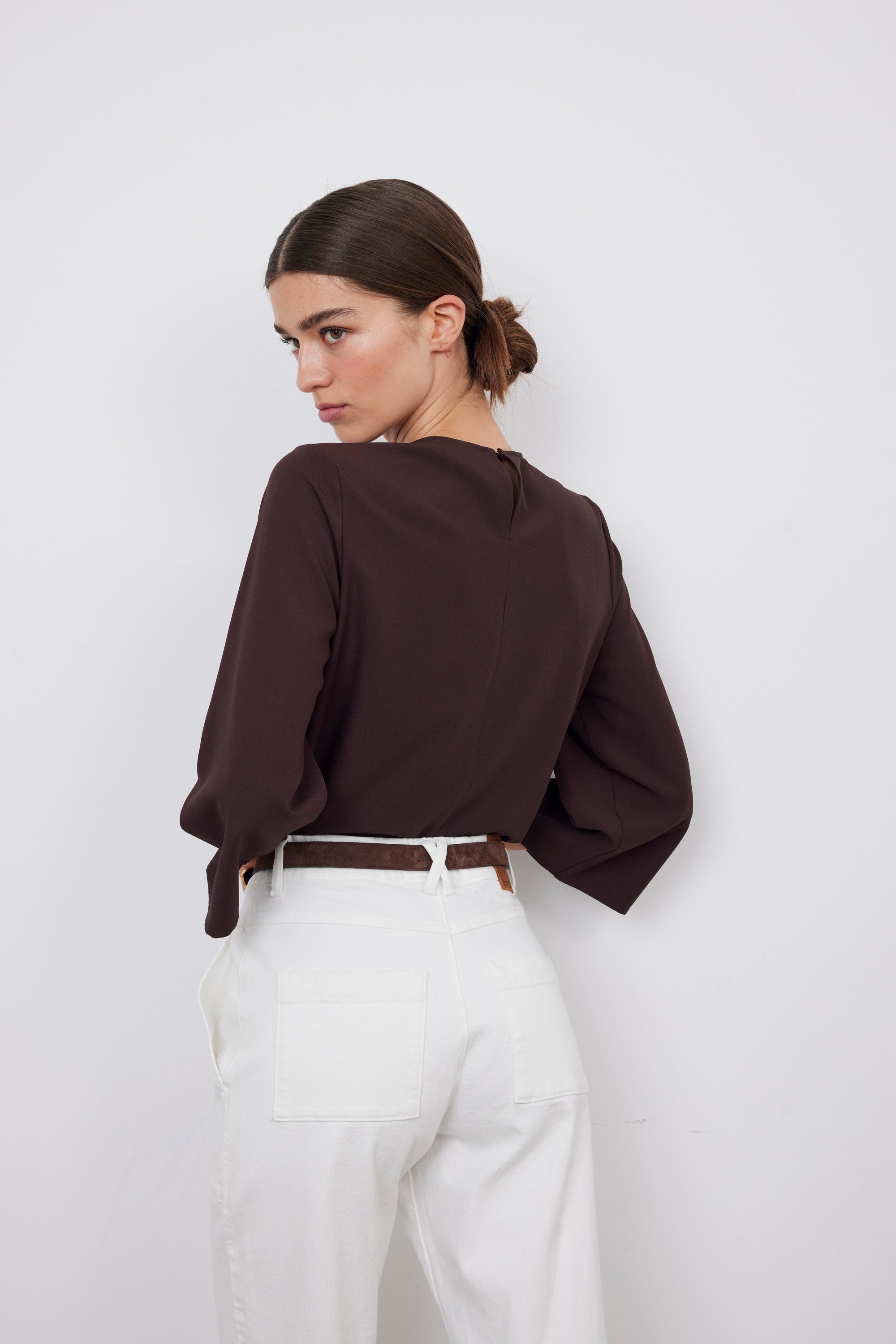 SHIRT MILAN CHOCOLATE