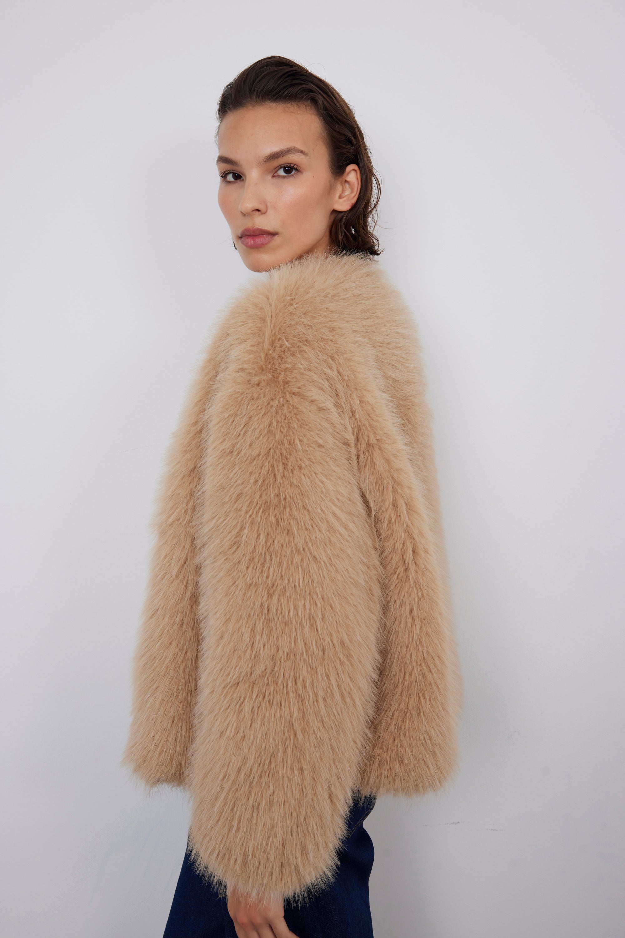 COAT SALMA CAMEL