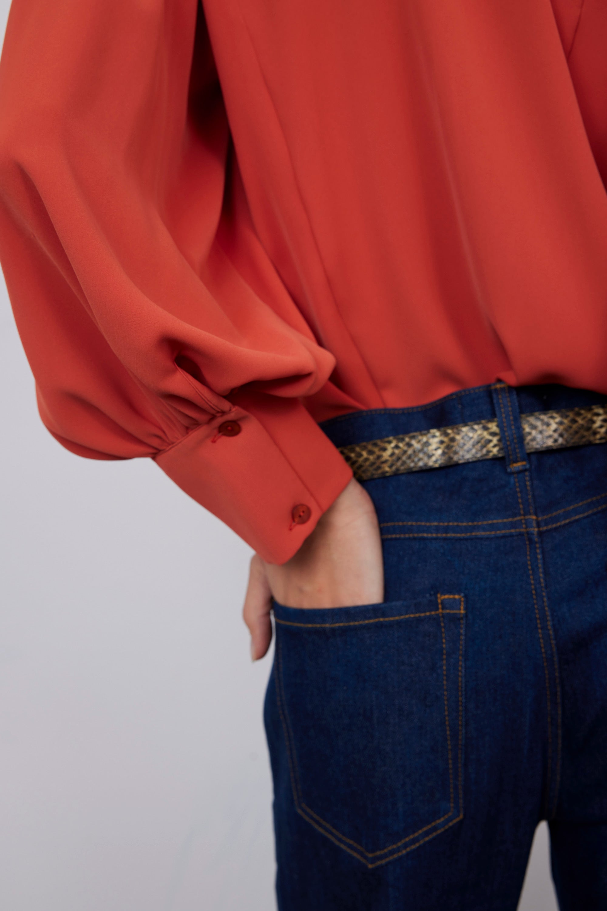 Winnie the Orange Shirt